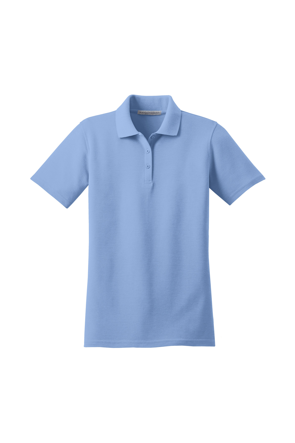 Pale blue polo shirt womens sales