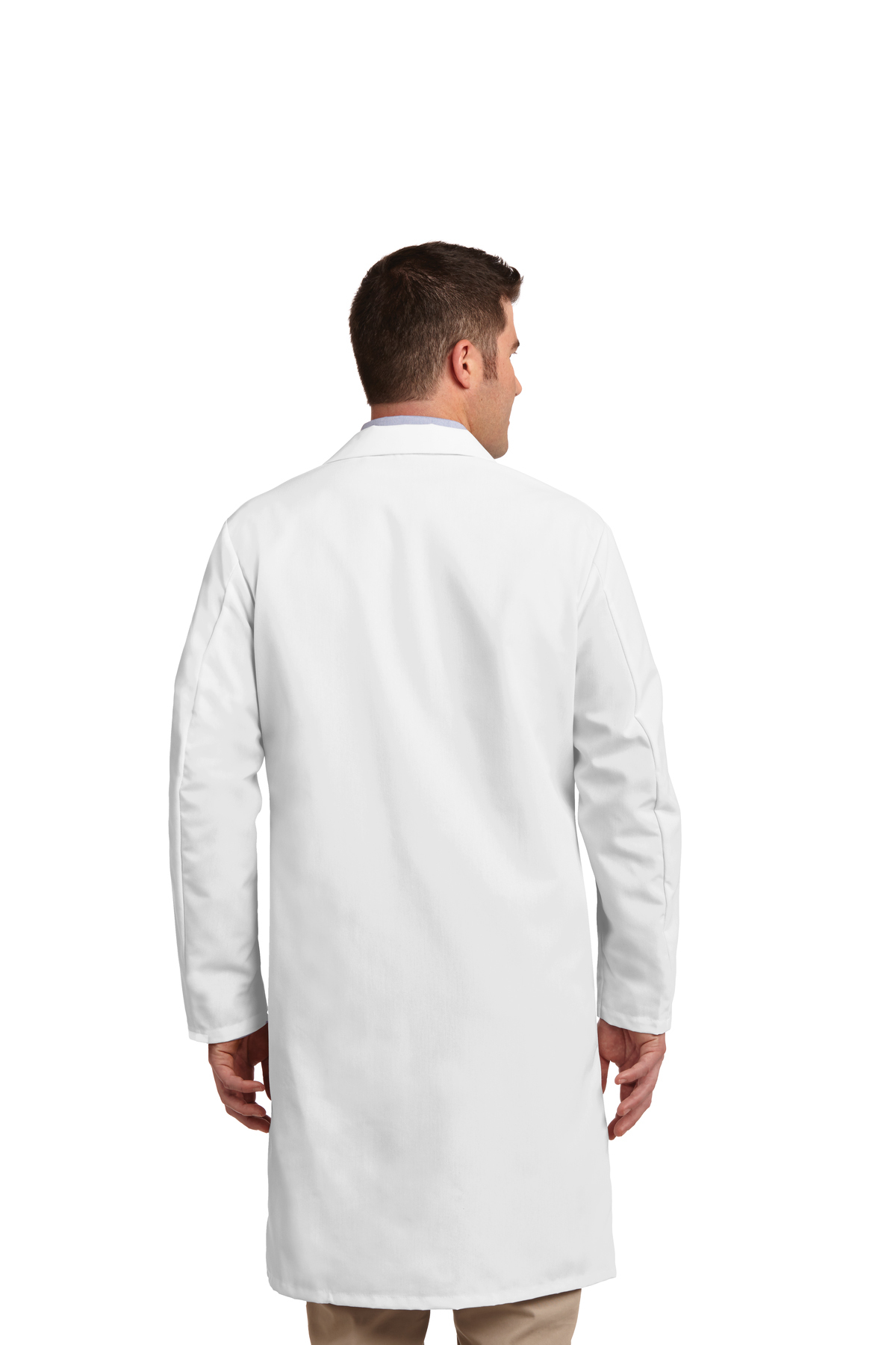 fleece lined lab coat