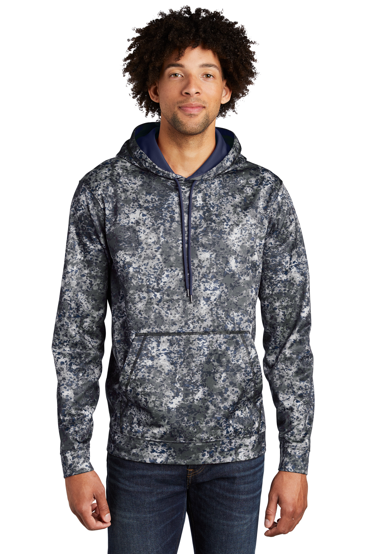 Sport-Tek ® Sport-Wick ® Mineral Freeze Fleece Hooded Pullover ...