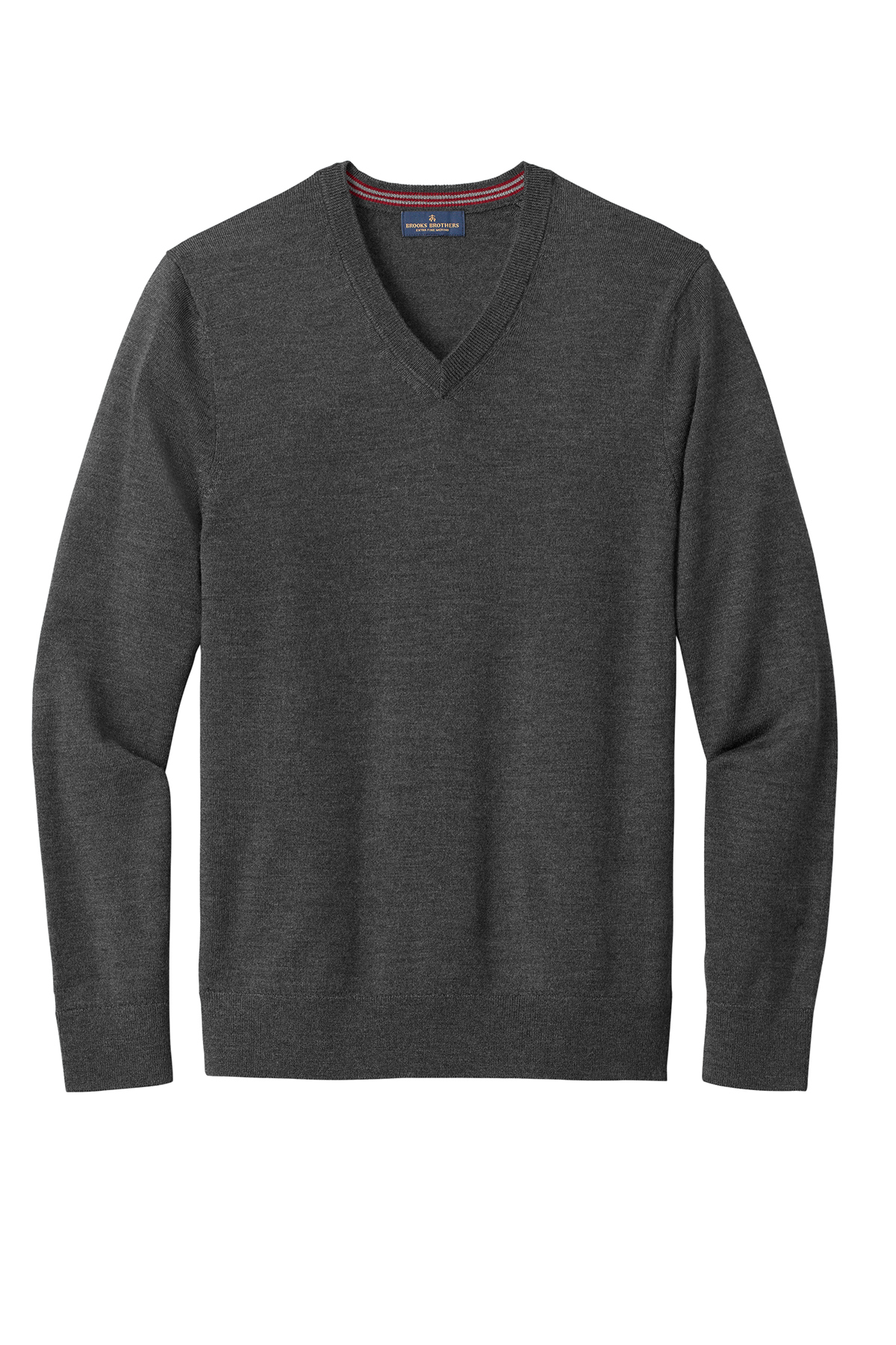 Brooks Brothers Washable Merino V-Neck Sweater | Product | SanMar