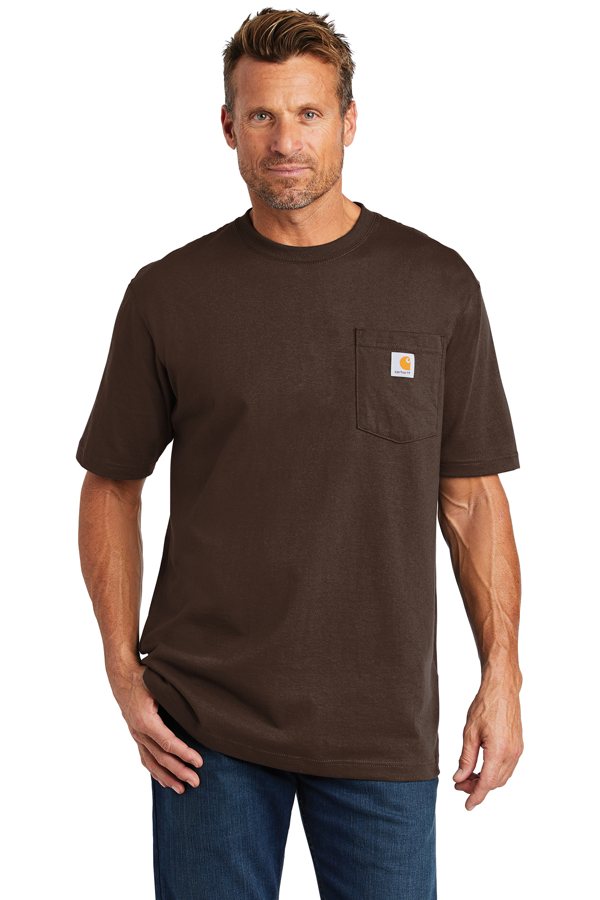 T-Shirt Sleeve Carhartt Pocket | Short SanMar Workwear Product |