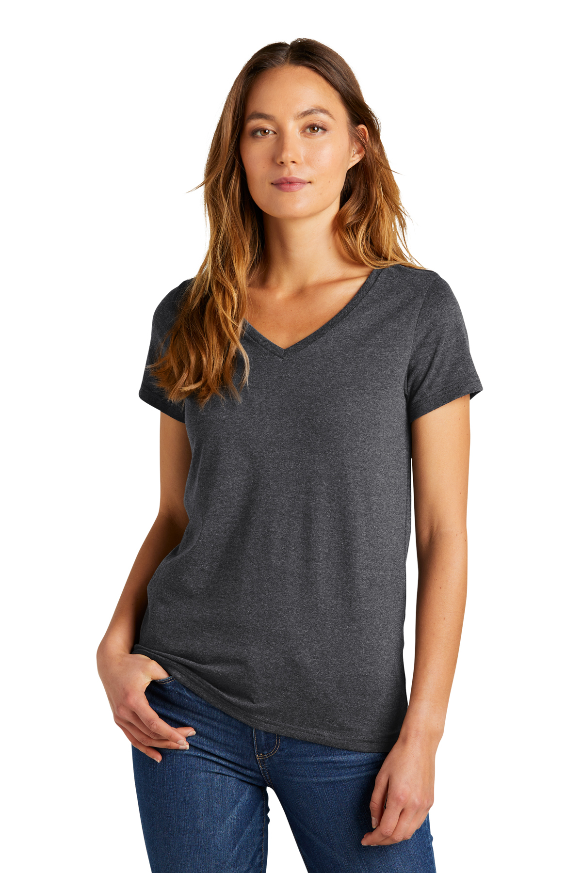 District Women’s The Concert Tee V-Neck | Product | Company Casuals