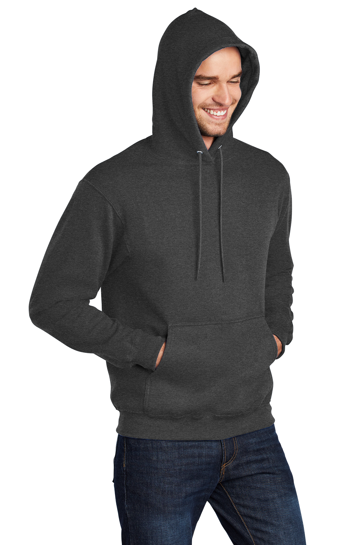 Port & Company Tall Core Fleece Pullover Hooded Sweatshirt | Product ...
