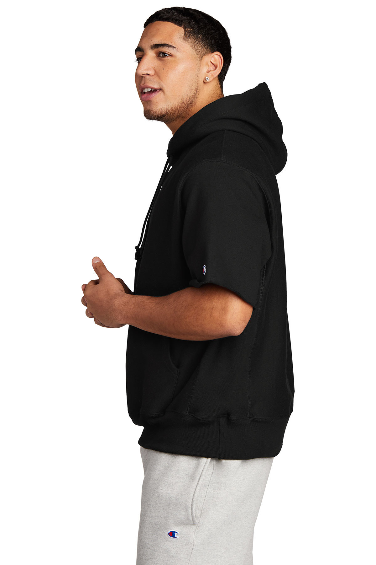Champion Reverse Weave Short Sleeve Hooded Sweatshirt | Product