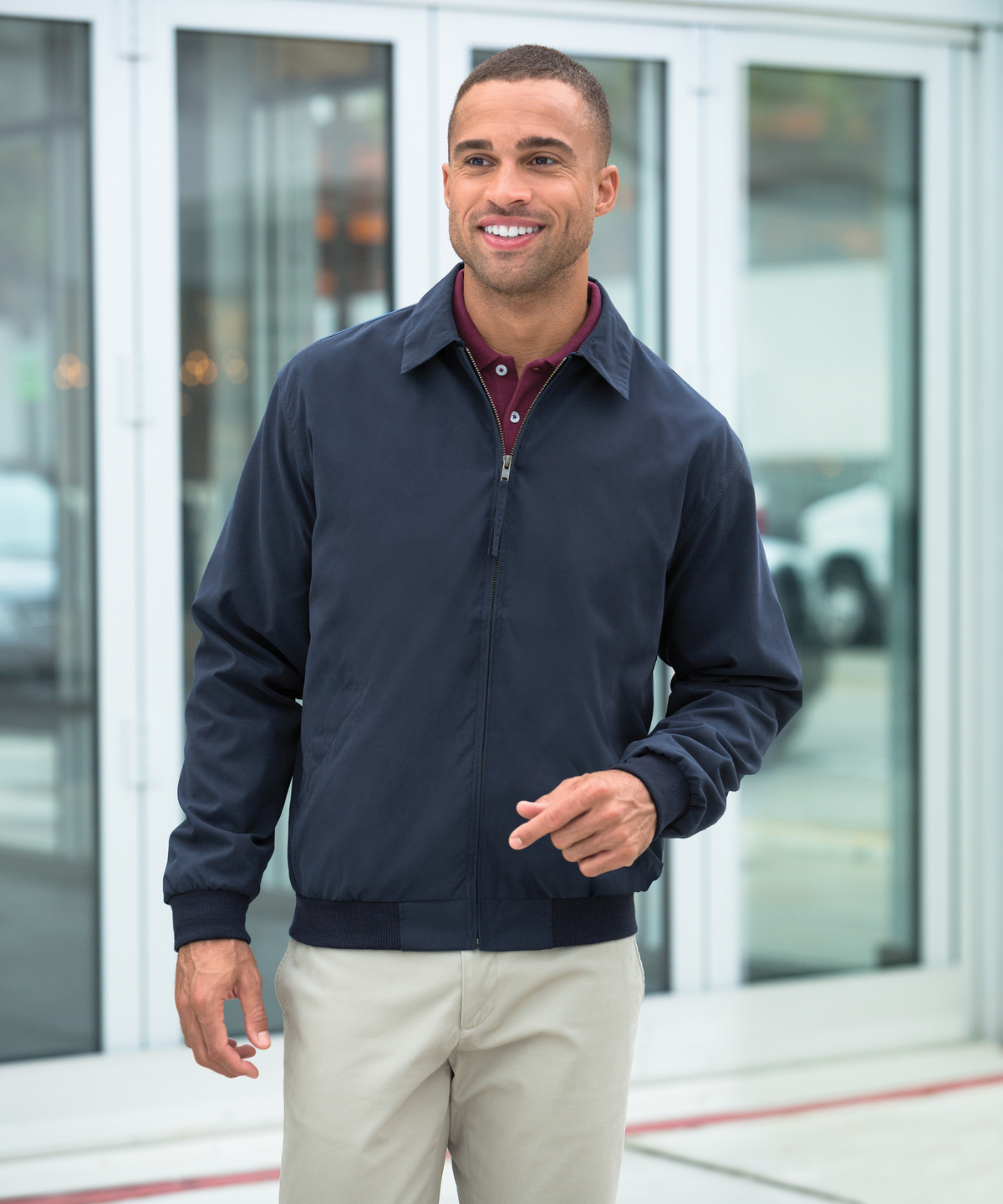 Port Authority Casual Microfiber Jacket | Product | Port