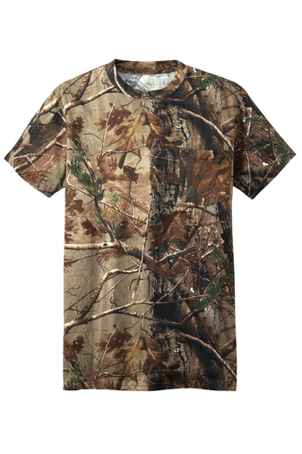 Russell Outdoors - Realtree Explorer 100% Cotton T-Shirt with Pocket ...