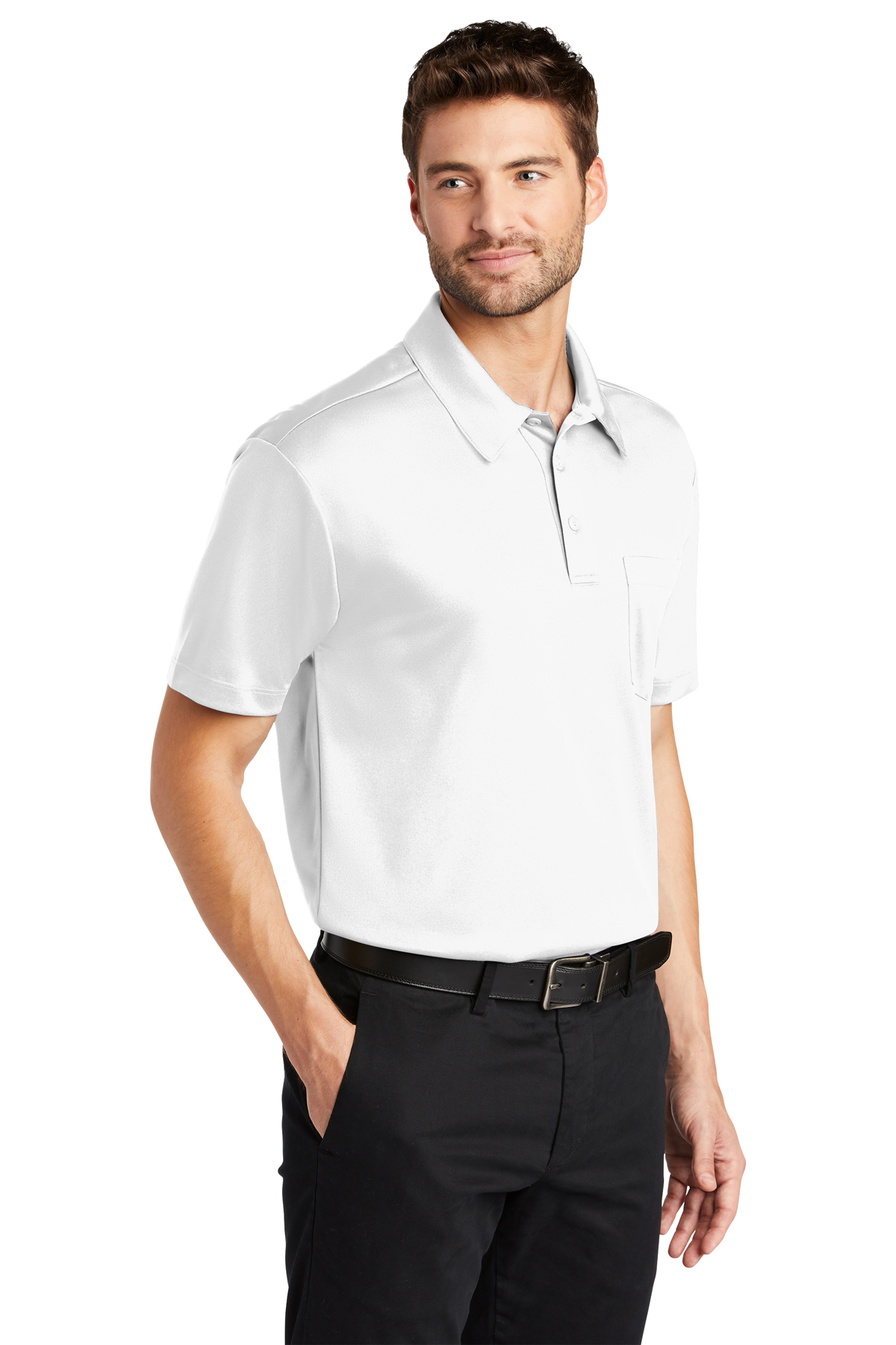 Port Authority Silk Touch™ Performance Pocket Polo | Product | SanMar