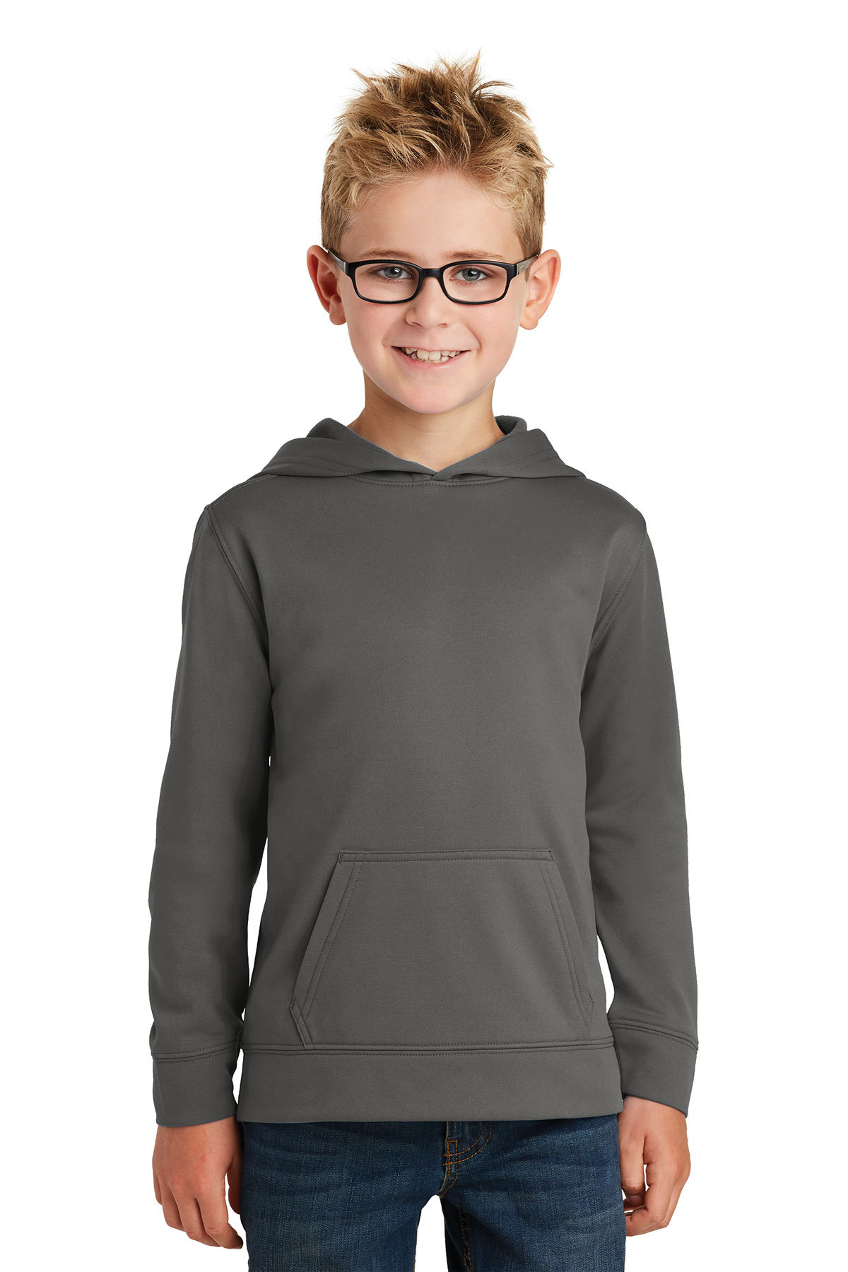 Port & Company Boys' Pullover Hooded Sweatshirt 