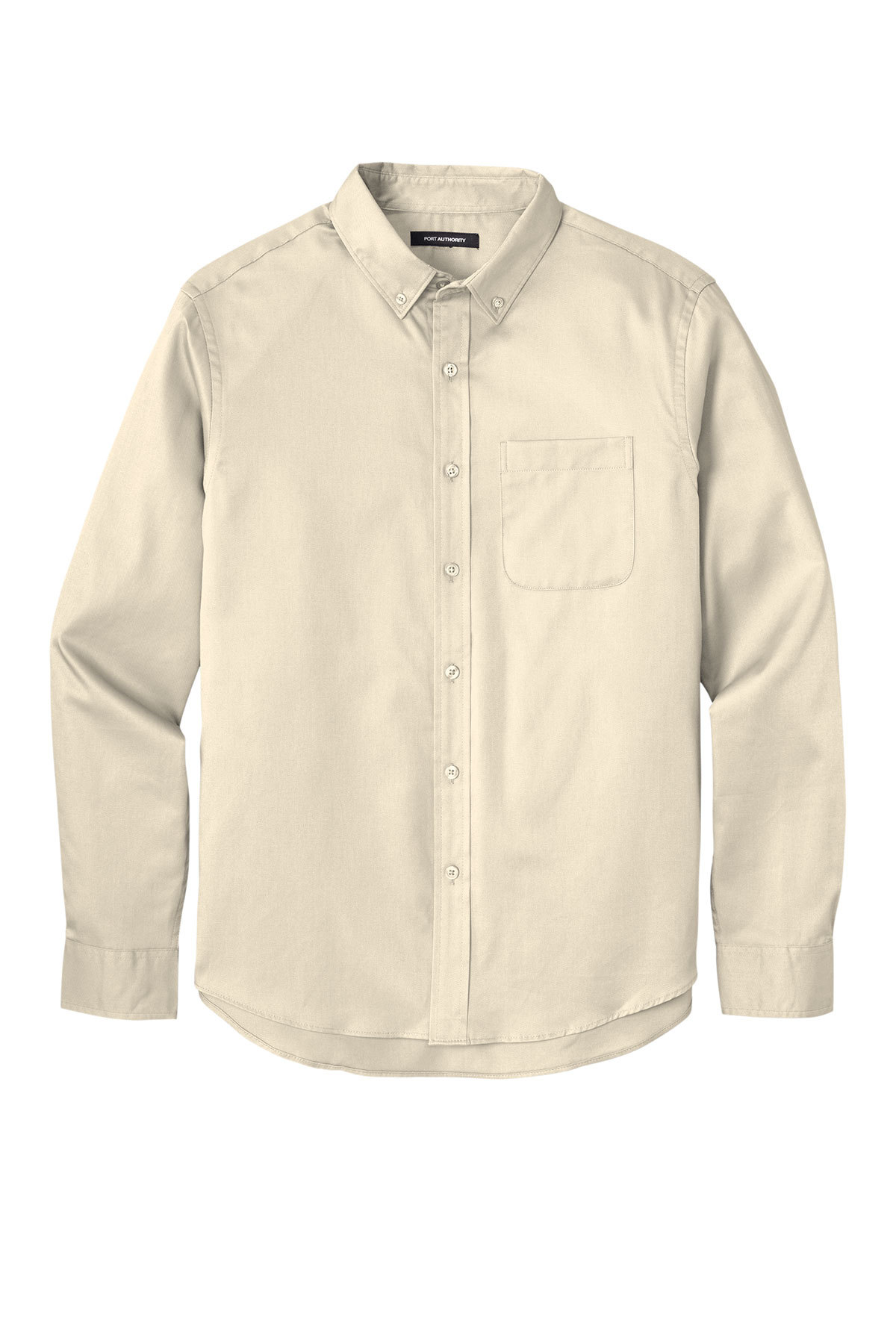 Port Authority® Long Sleeve SuperPro ™ React™ Twill Shirt | Workwear ...