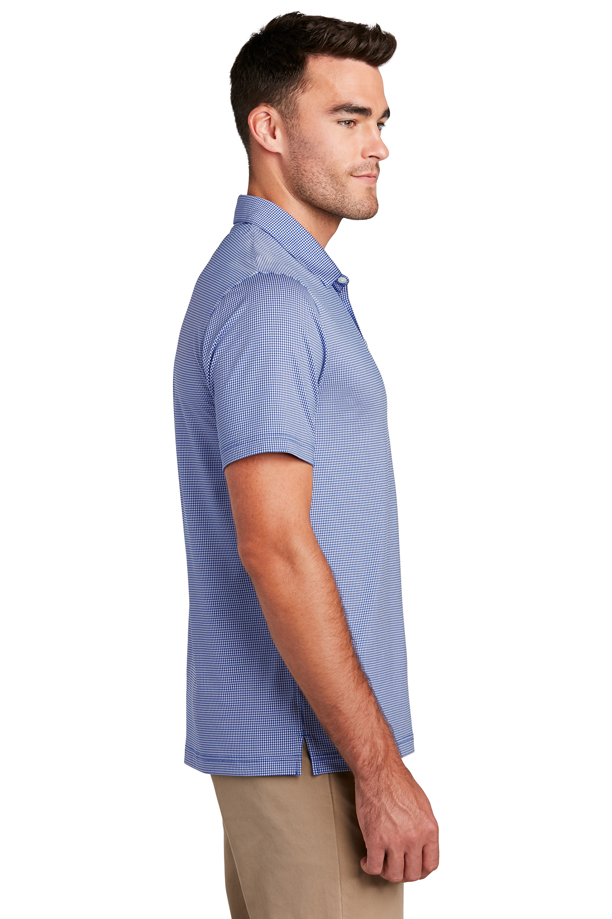 Gingham polo cheap