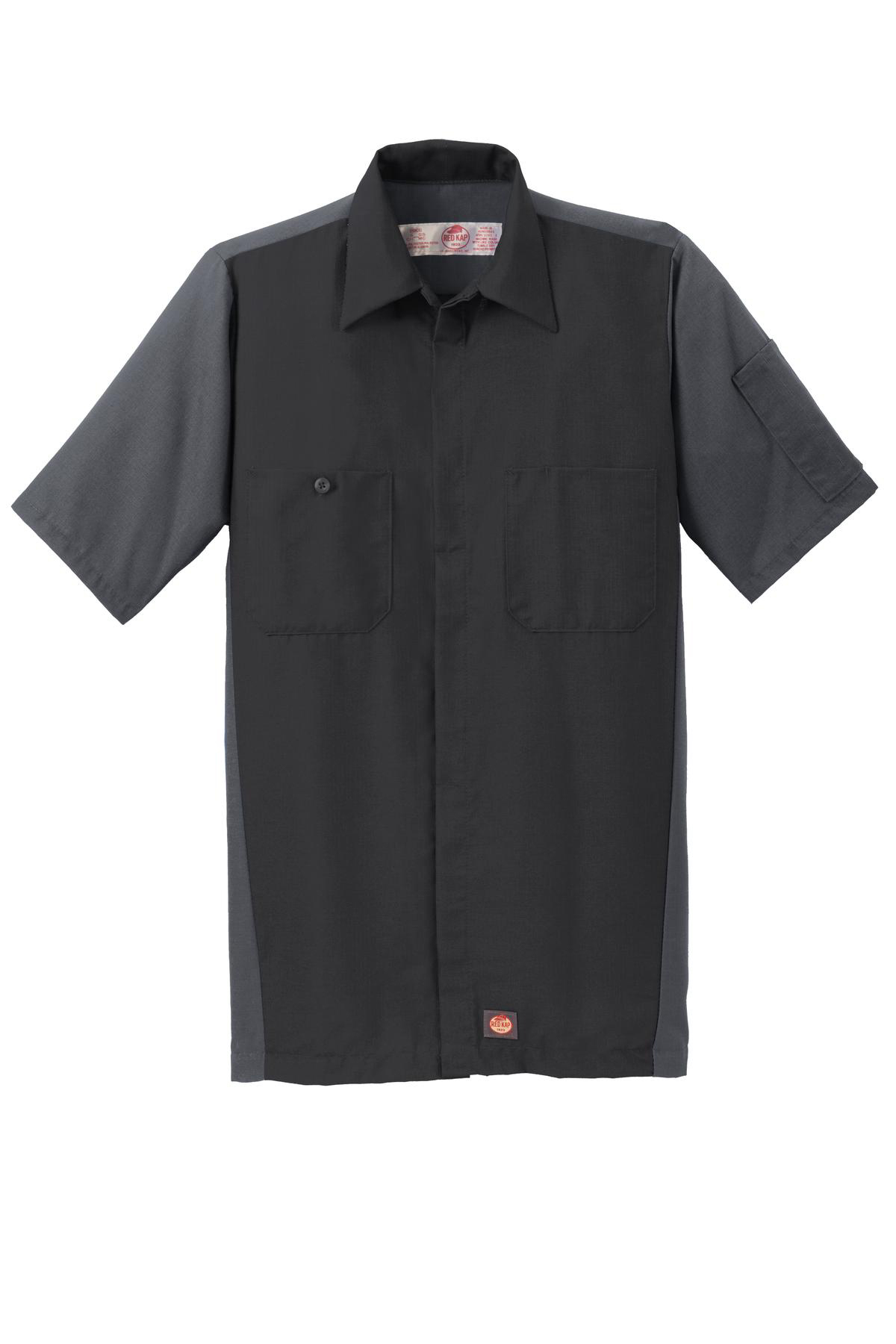 Red Kap Short Sleeve Ripstop Crew Shirt | Product | SanMar