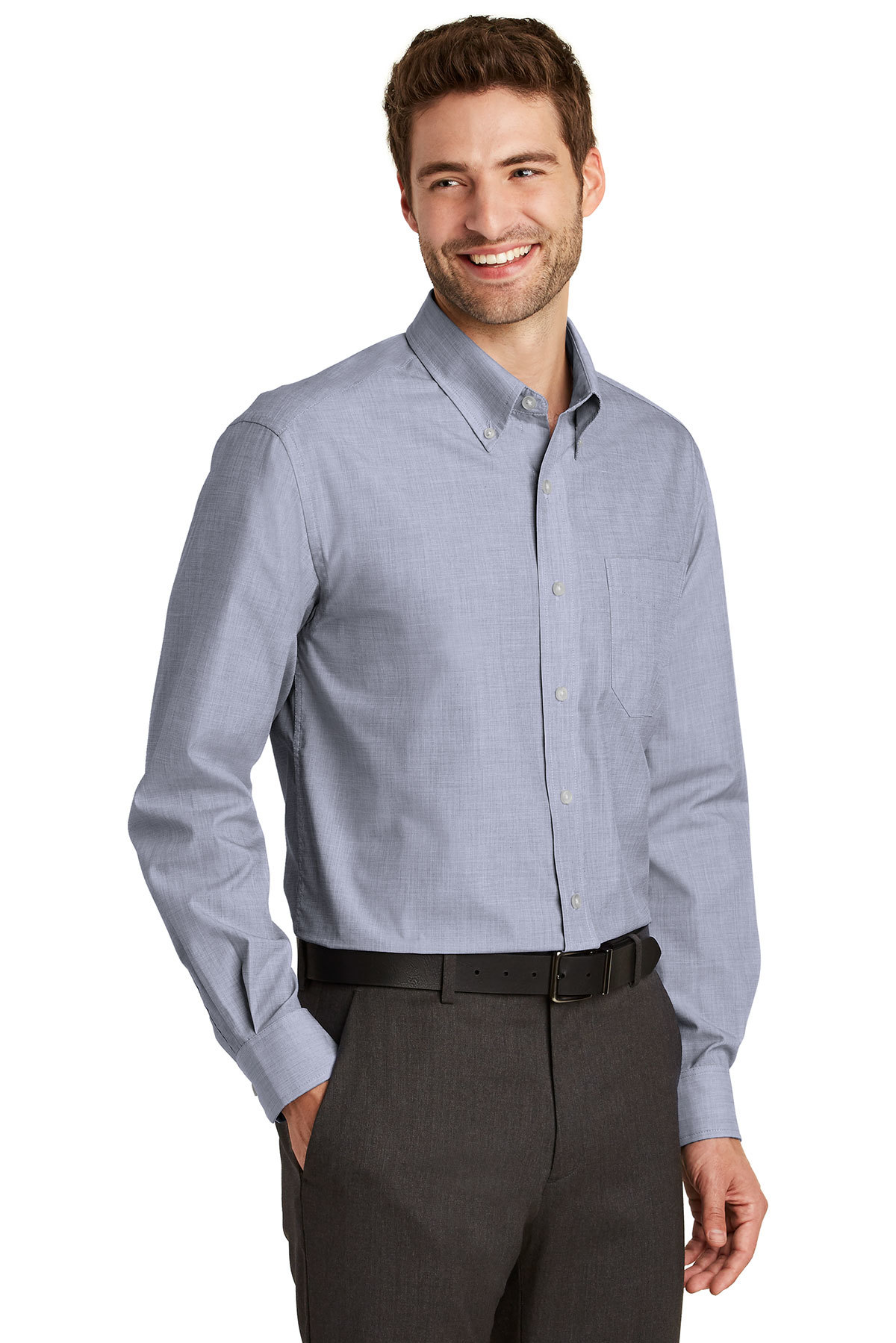 Port Authority Crosshatch Easy Care Shirt | Product | Company Casuals