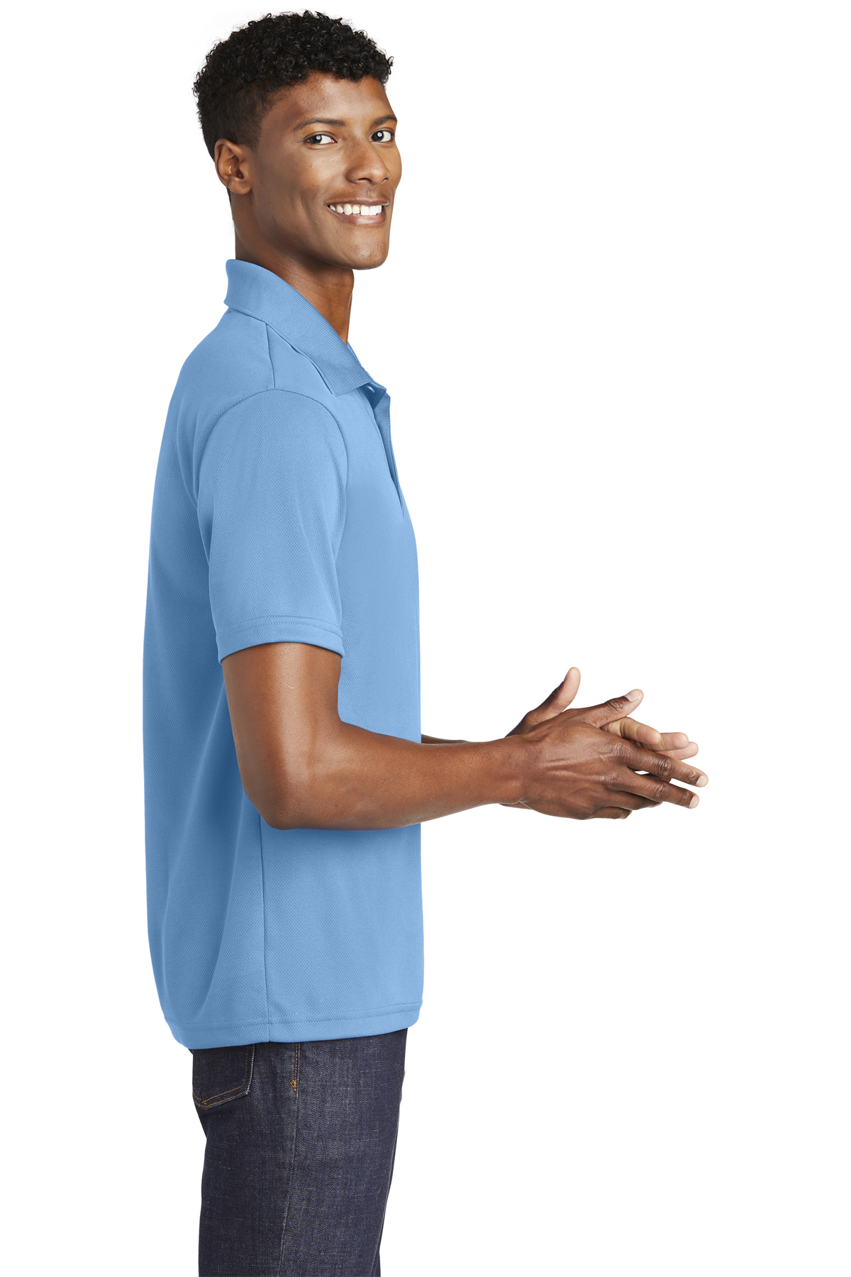 Sport Tek PosiCharge RacerMesh Polo Product Sport Tek