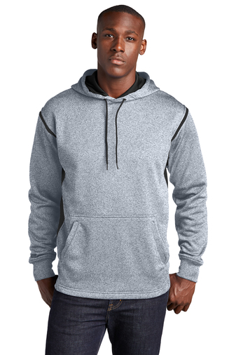 Sport-Tek Tech Fleece Colorblock Hooded Sweatshirt | Product | SanMar