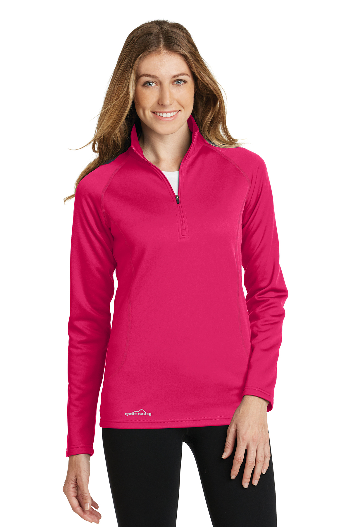 EB236-Eddie Bauer Smooth Fleece 1/2 Zip