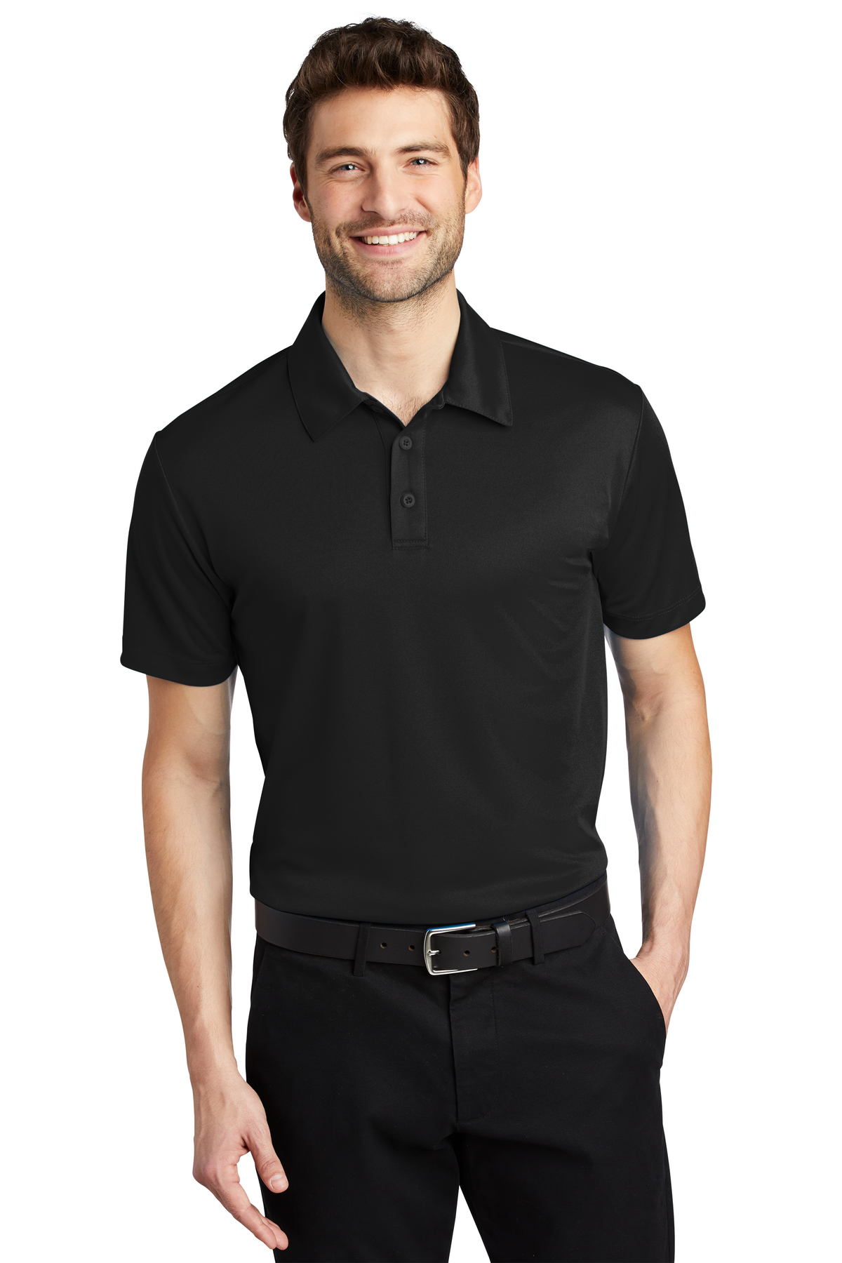 Port Authority Men's Silk Touch Performance Pocket Polo 