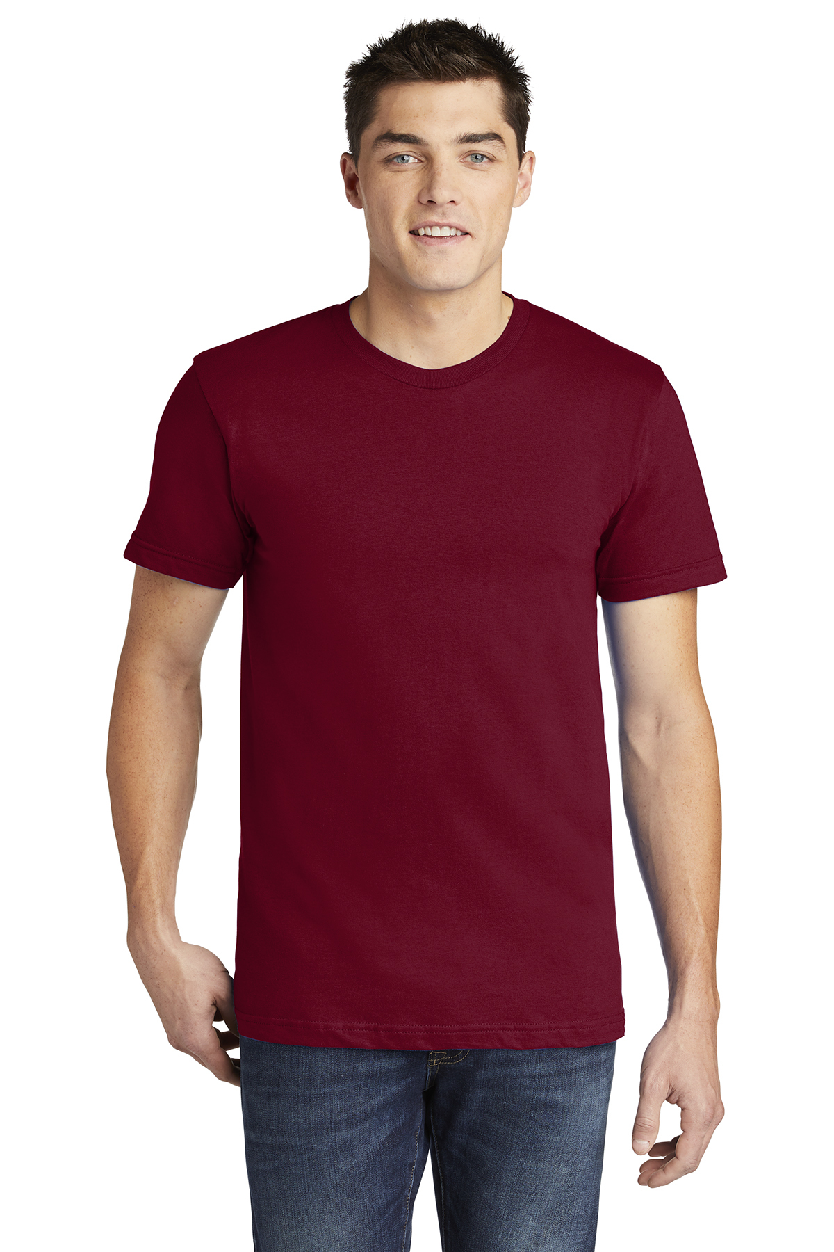 American Apparel USA Collection Fine Jersey T-Shirt | Product | SanMar