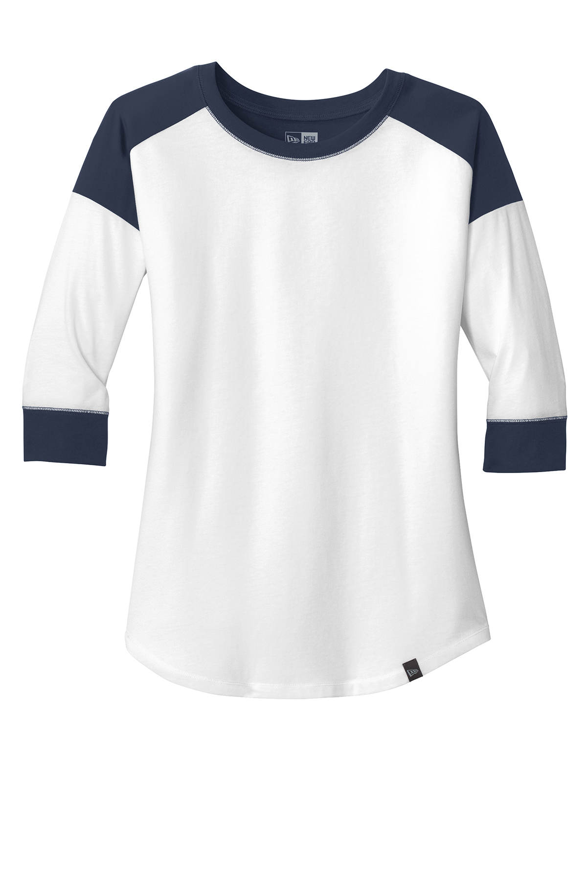 New DistRict Made 3/4 Sleeve Tri Blend Baseball Tee Top 3X  MSRP $24.00 