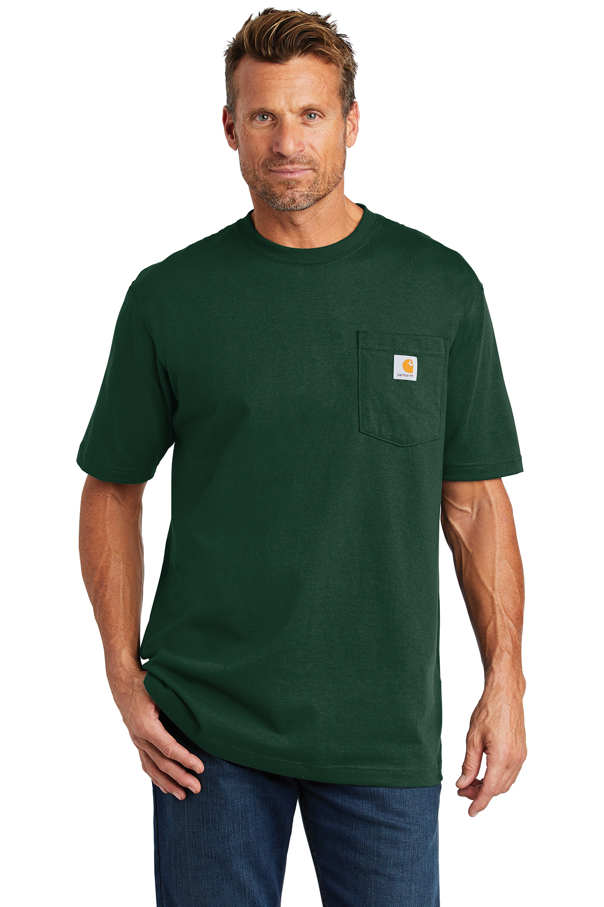 Carhartt Tall Workwear Pocket Short Sleeve T-Shirt | Product | SanMar