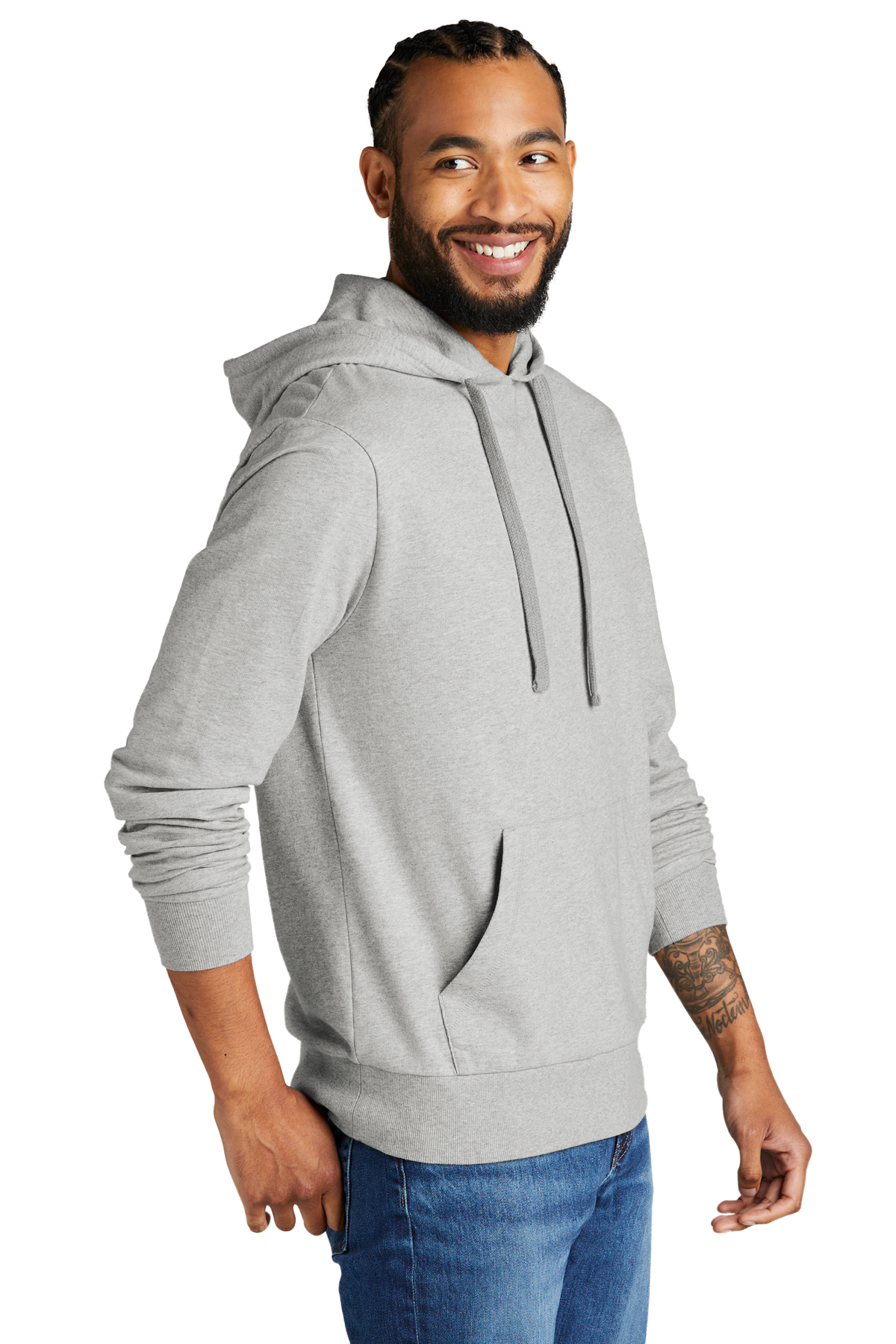 Allmade Unisex Organic French Terry Pullover Hoodie, Product