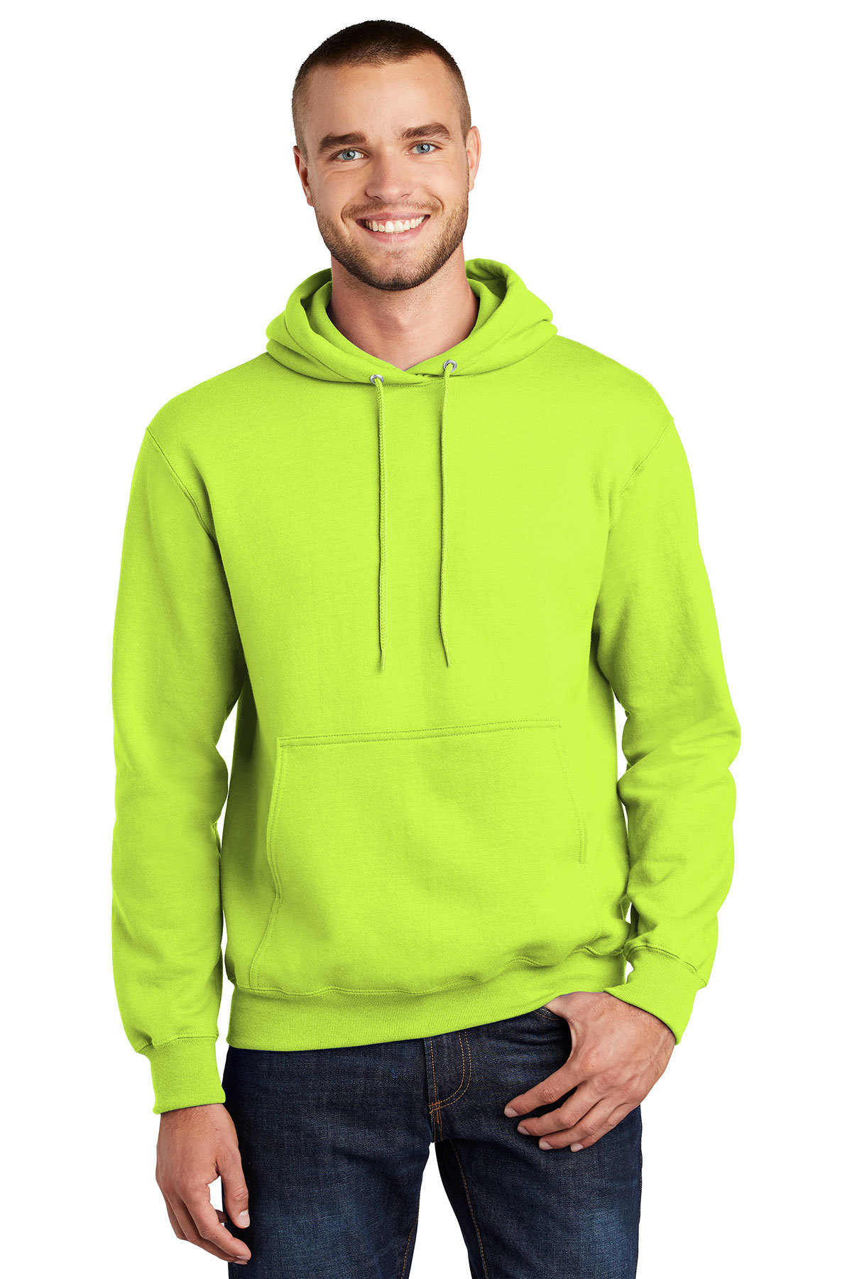 Port & Company Pullover Hooded Sweatshirt2XL Dark Green PC90H