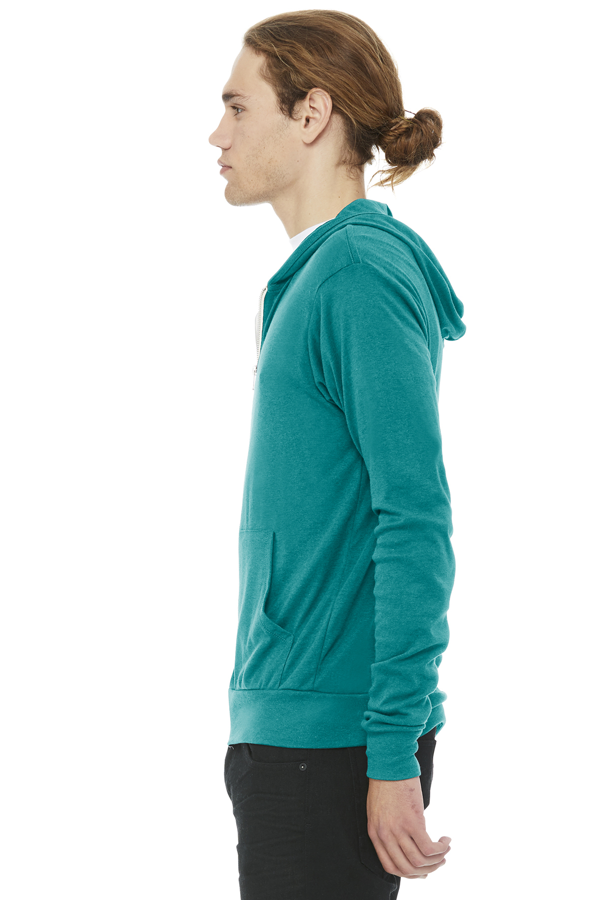 Bella+Canvas Unisex triblend lightweight hoodie Blank Plain Sweater RALA BE108 