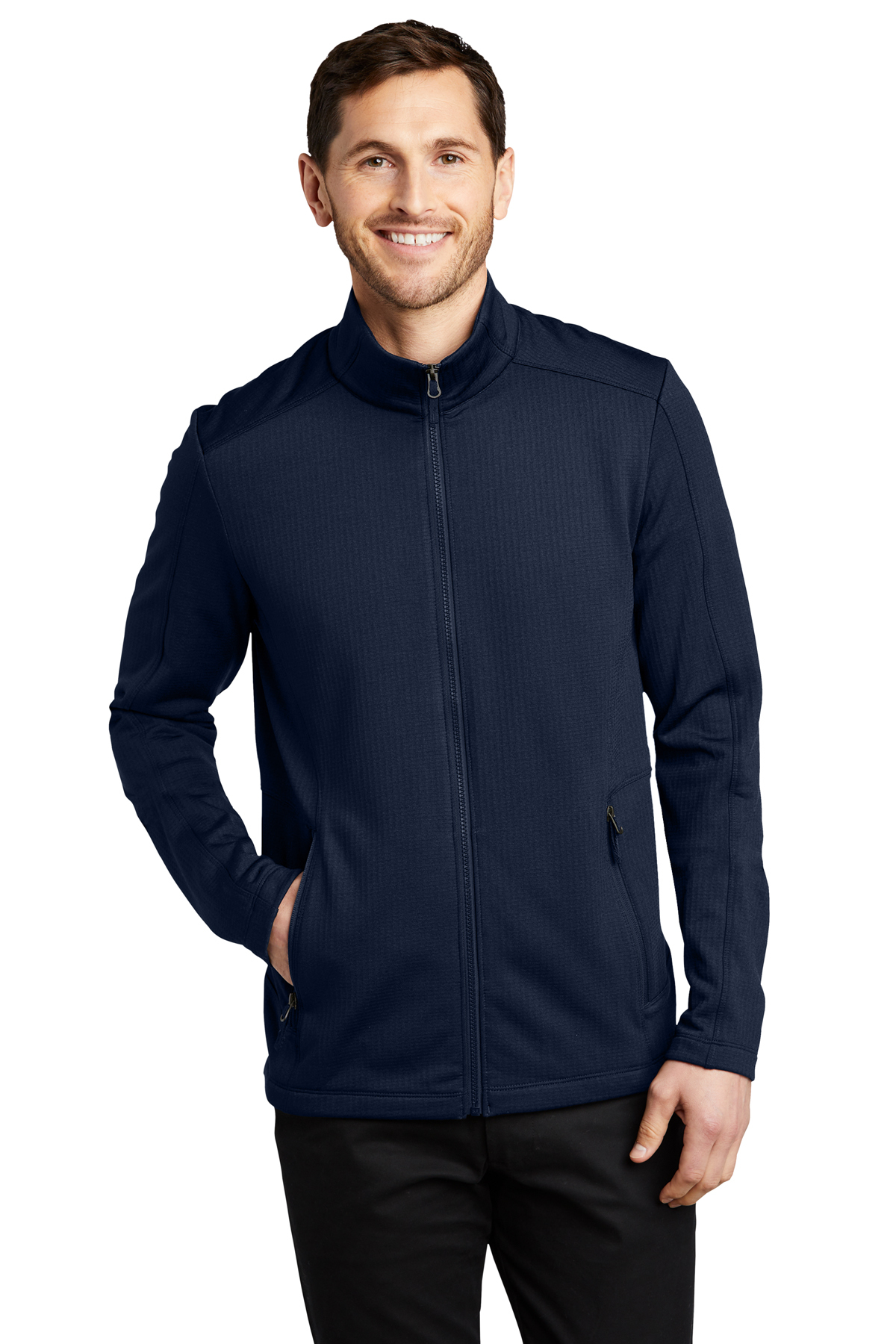 Port Authority Grid Fleece Jacket | Product | SanMar