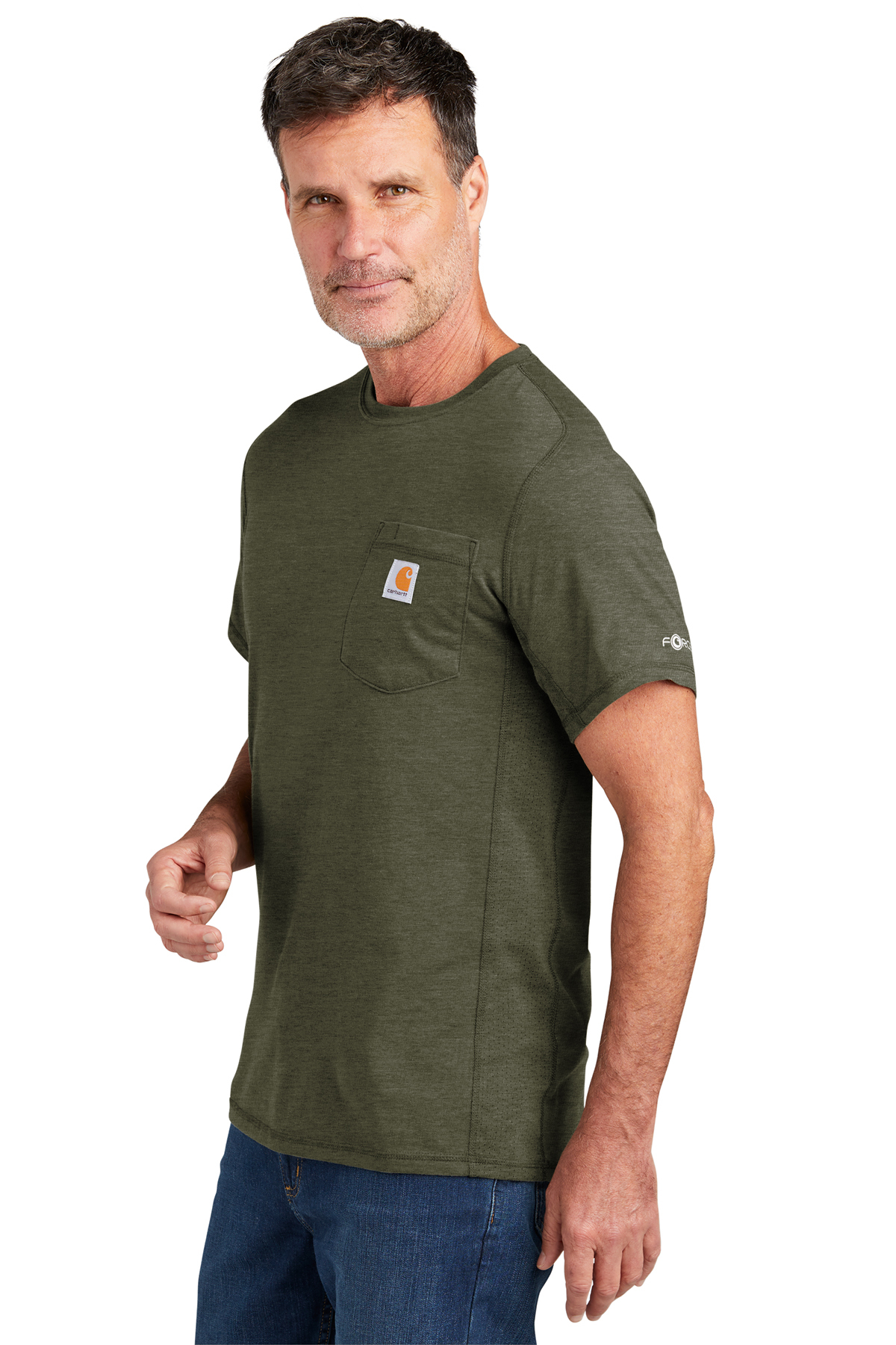 Carhartt Force Short Sleeve Pocket T-Shirt | Product | Company Casuals