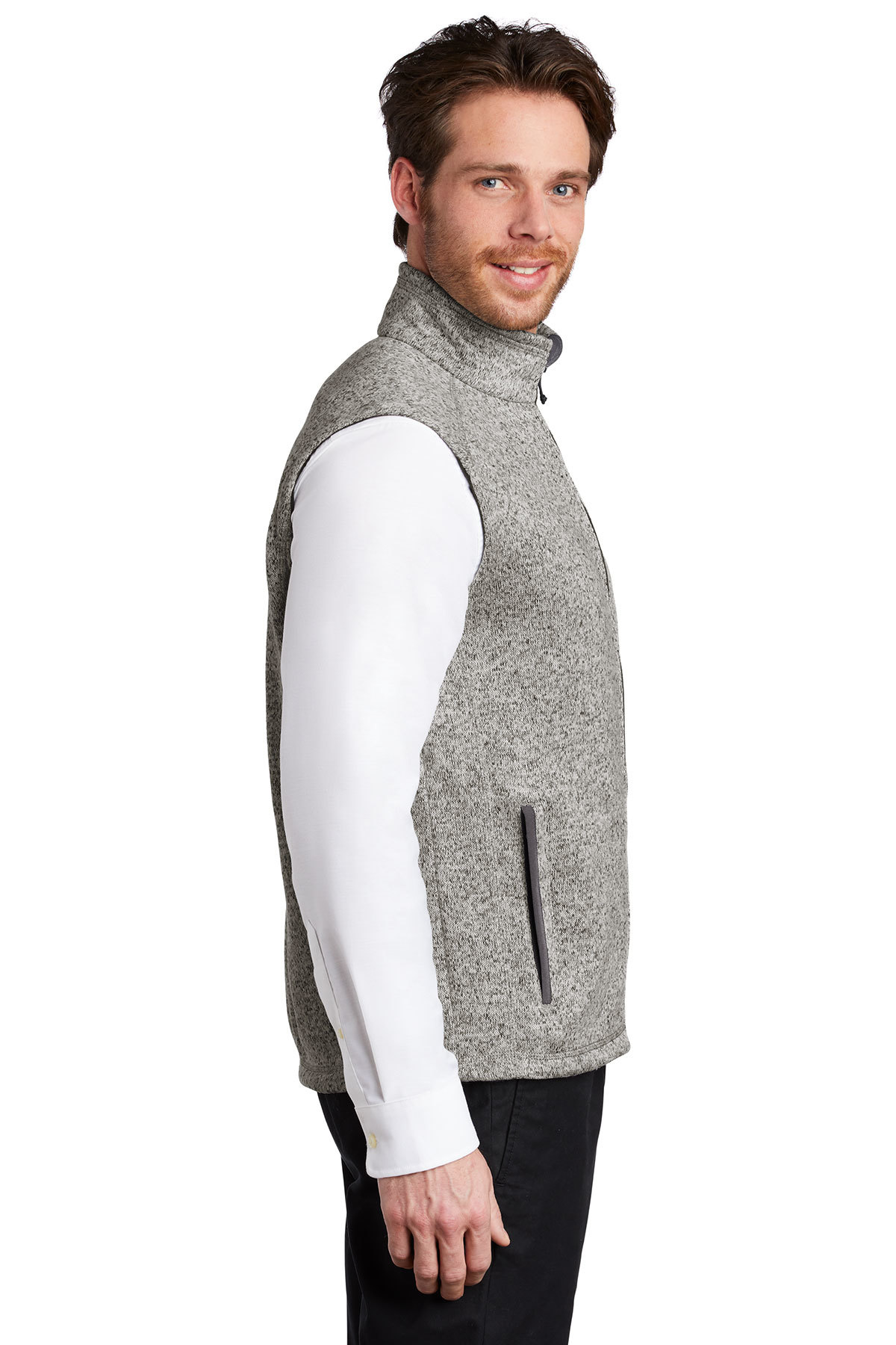 Port Authority Sweater Fleece Vest, Product