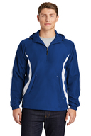 Sport-Tek<sup>&#174;</sup> Colorblock Raglan Anorak
