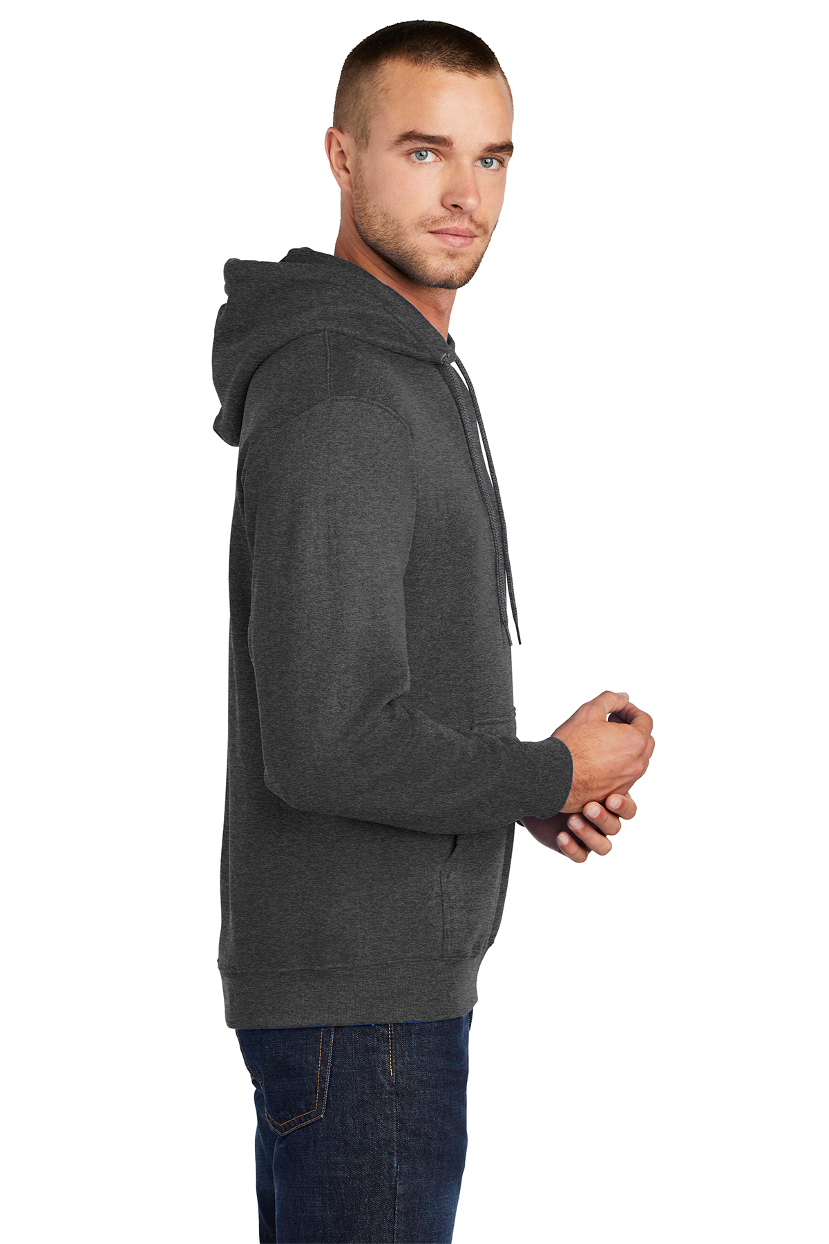 Port & Company Tall Core Fleece Pullover Hooded Sweatshirt | Product ...