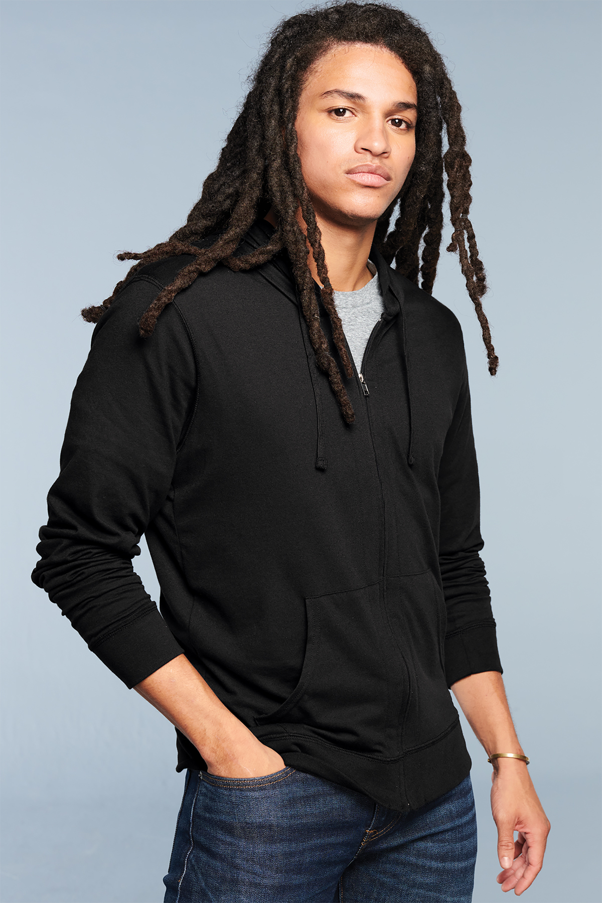 District Jersey Full-Zip Hoodie | Product | District