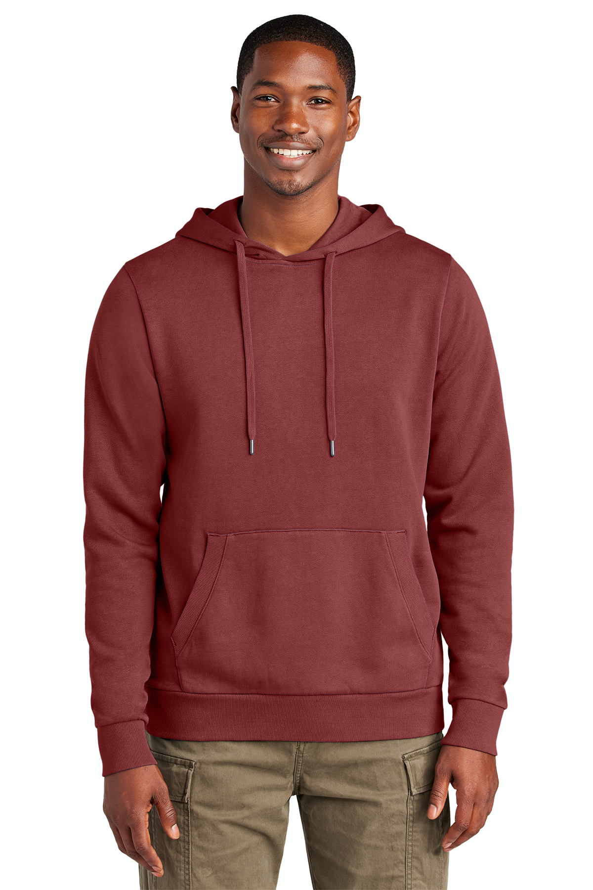 District Wash Fleece Hoodie Product SanMar