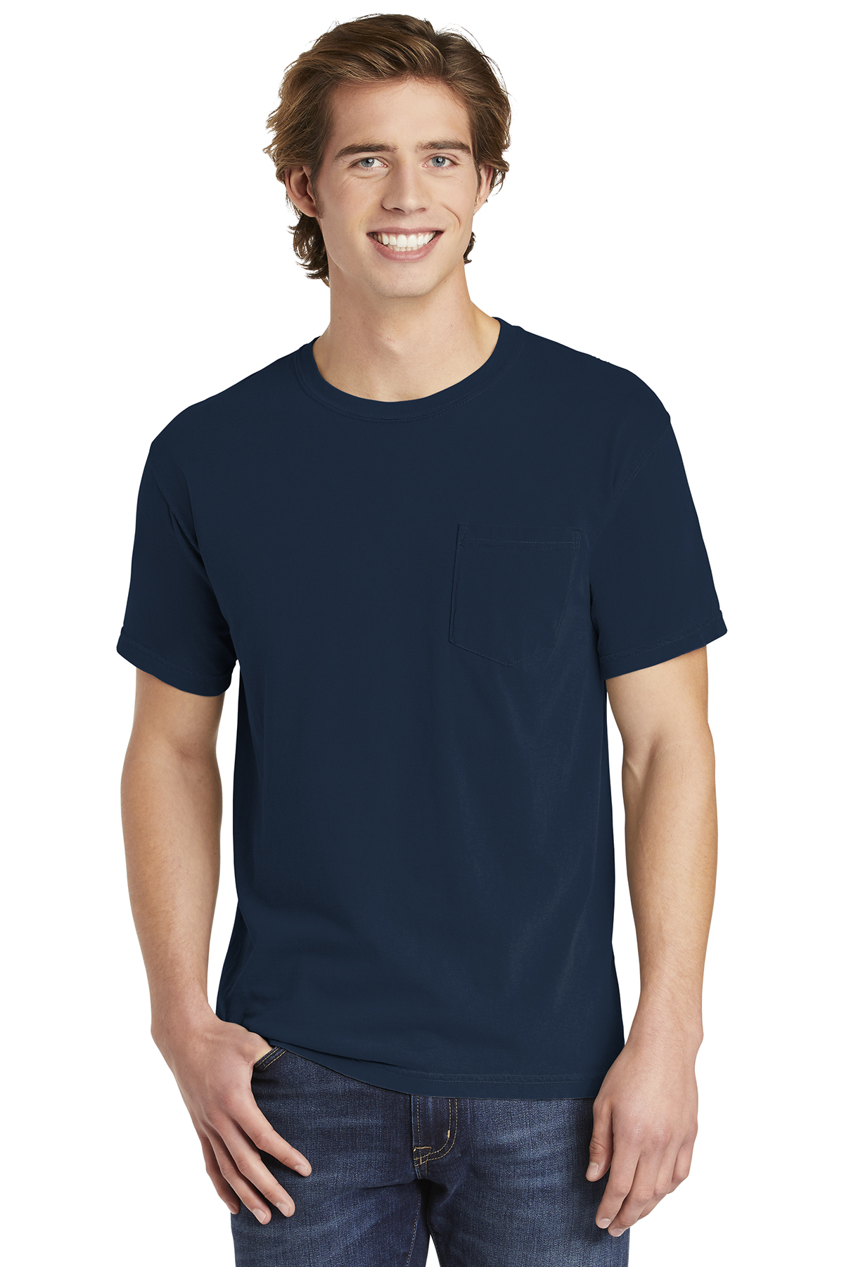 Comfort Colors Heavyweight Ring Spun Pocket Tee Product Sanmar