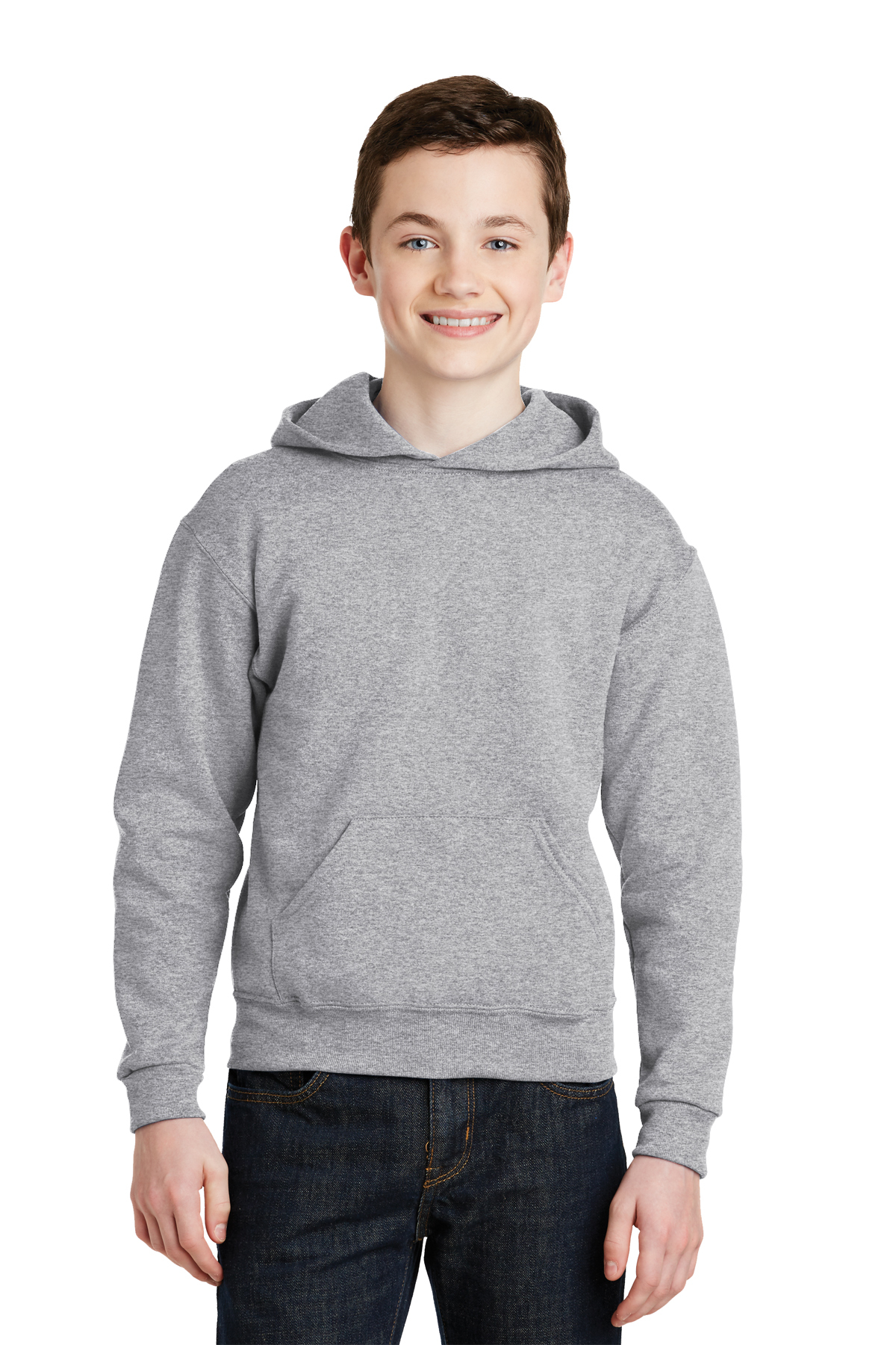 Jerzees - Youth NuBlend Pullover Hooded Sweatshirt | Product | SanMar