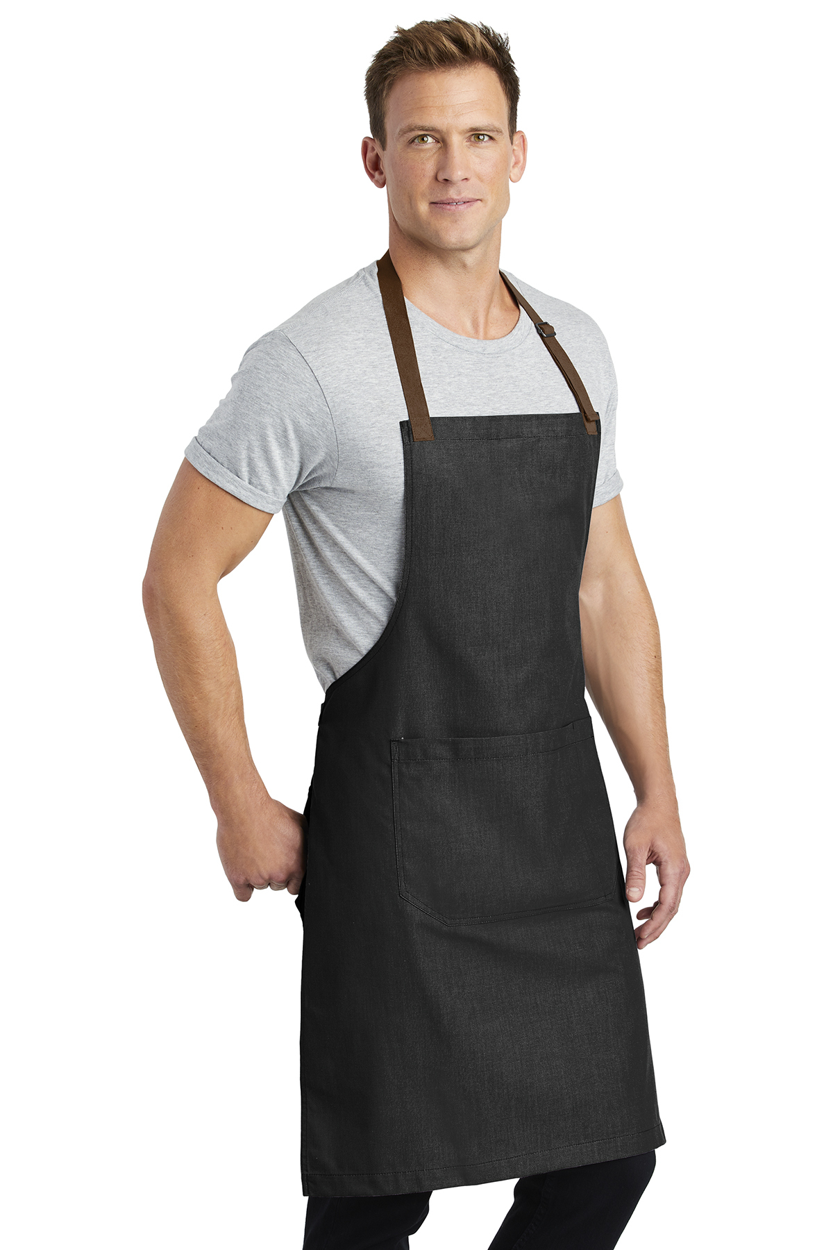 Port Authority Medium-Length Two-Pocket Bib Apron, Product