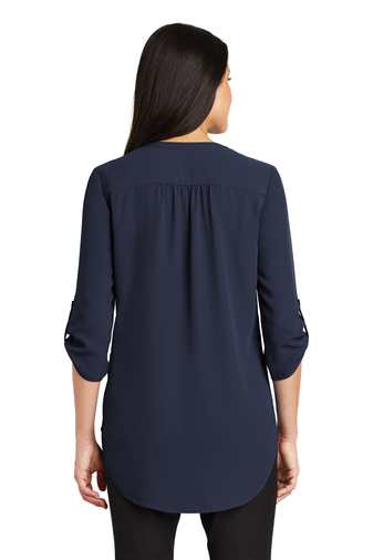 Port Authority Ladies 3/4-Sleeve Tunic Blouse | Product | Company Casuals