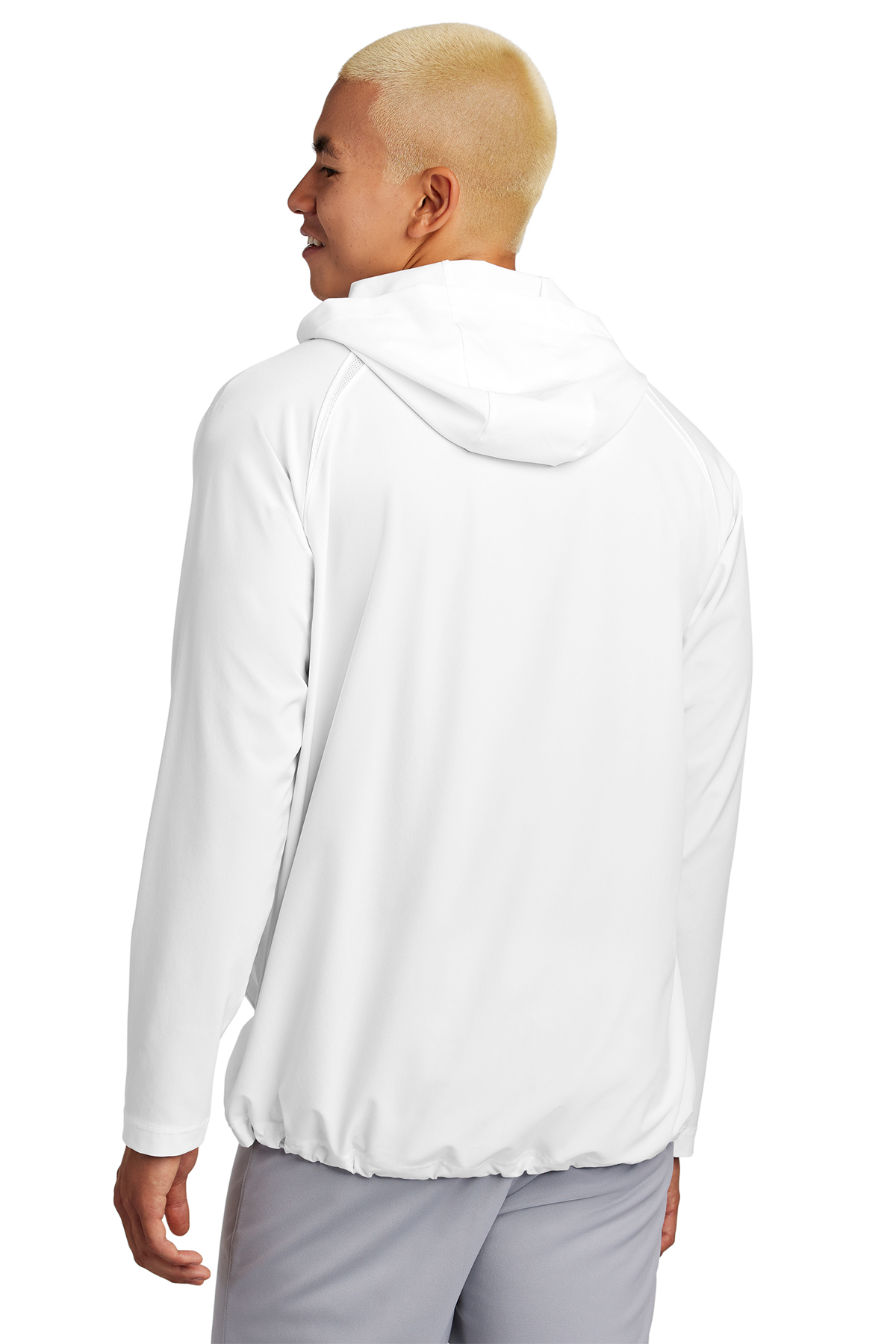 Sport-Tek Repeat 1/2-Zip Long Sleeve Hooded Jacket | Product | Sport-Tek