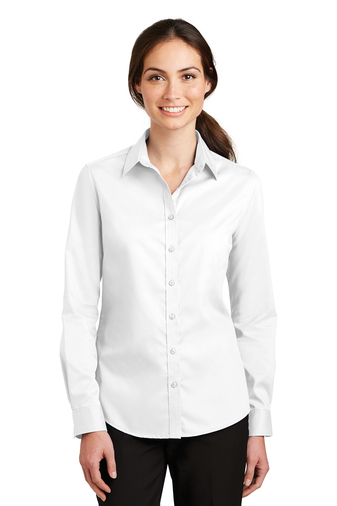 Port Authority Ladies SuperPro Twill Shirt | Product | SanMar