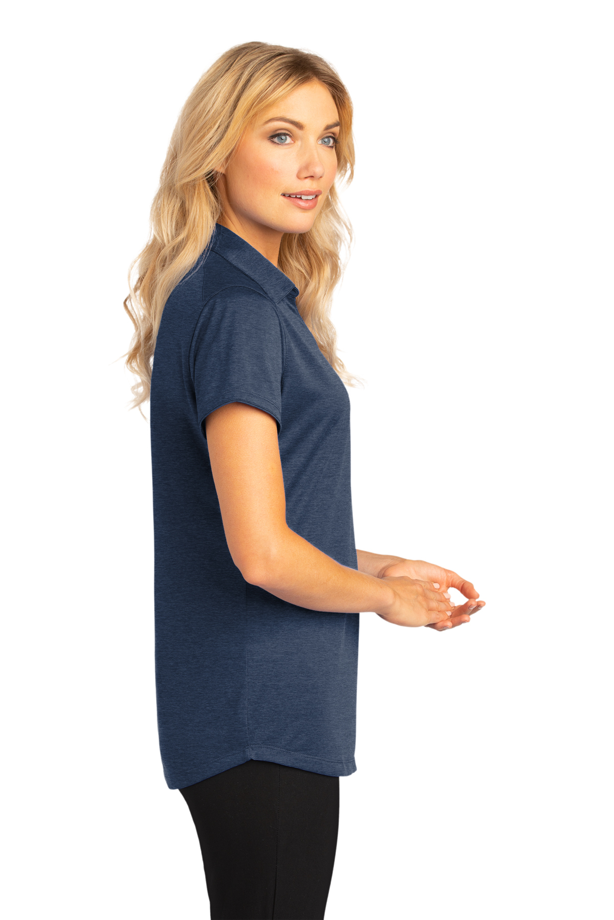Port authority ladies digi heather performance polo online
