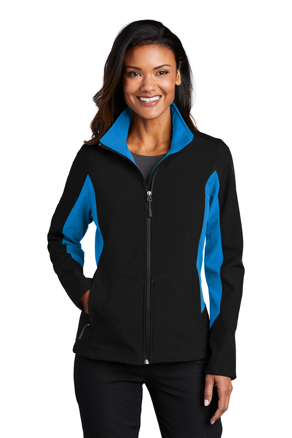 Port Authority Ladies Core Colorblock Soft Shell Jacket | Product ...