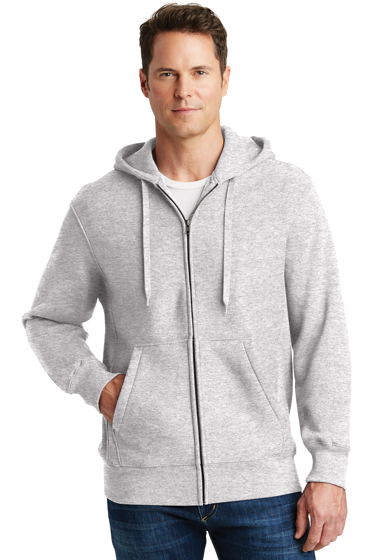 Sport-Tek Super Heavyweight Full-Zip Hooded Sweatshirt | Product ...
