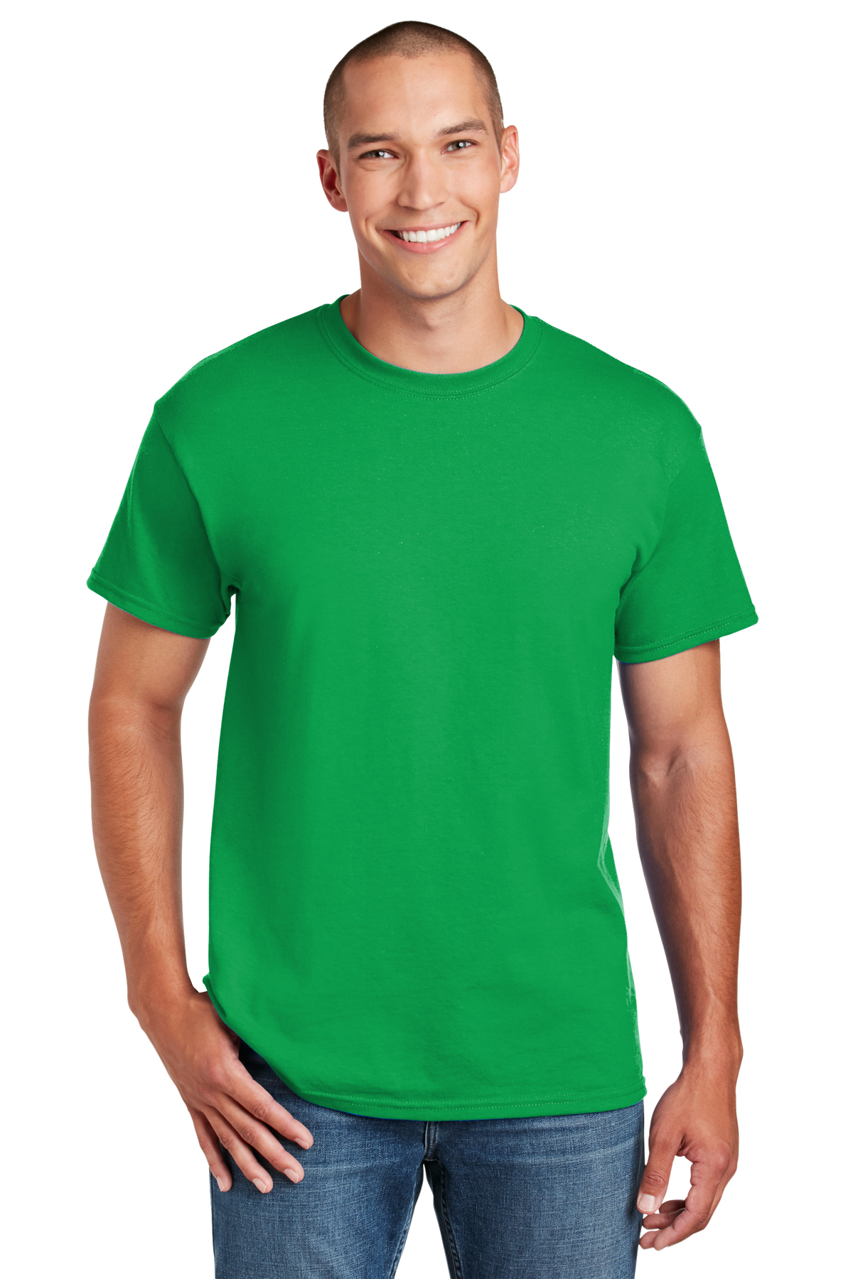 Gildan Boston Red Sox Logo Crewneck Sweatshirt Irish Green 5XL