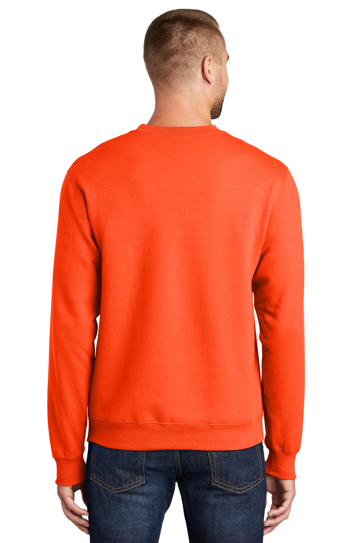 Essential Sweatshirt Fleece & Port | | Crewneck SanMar Company Product