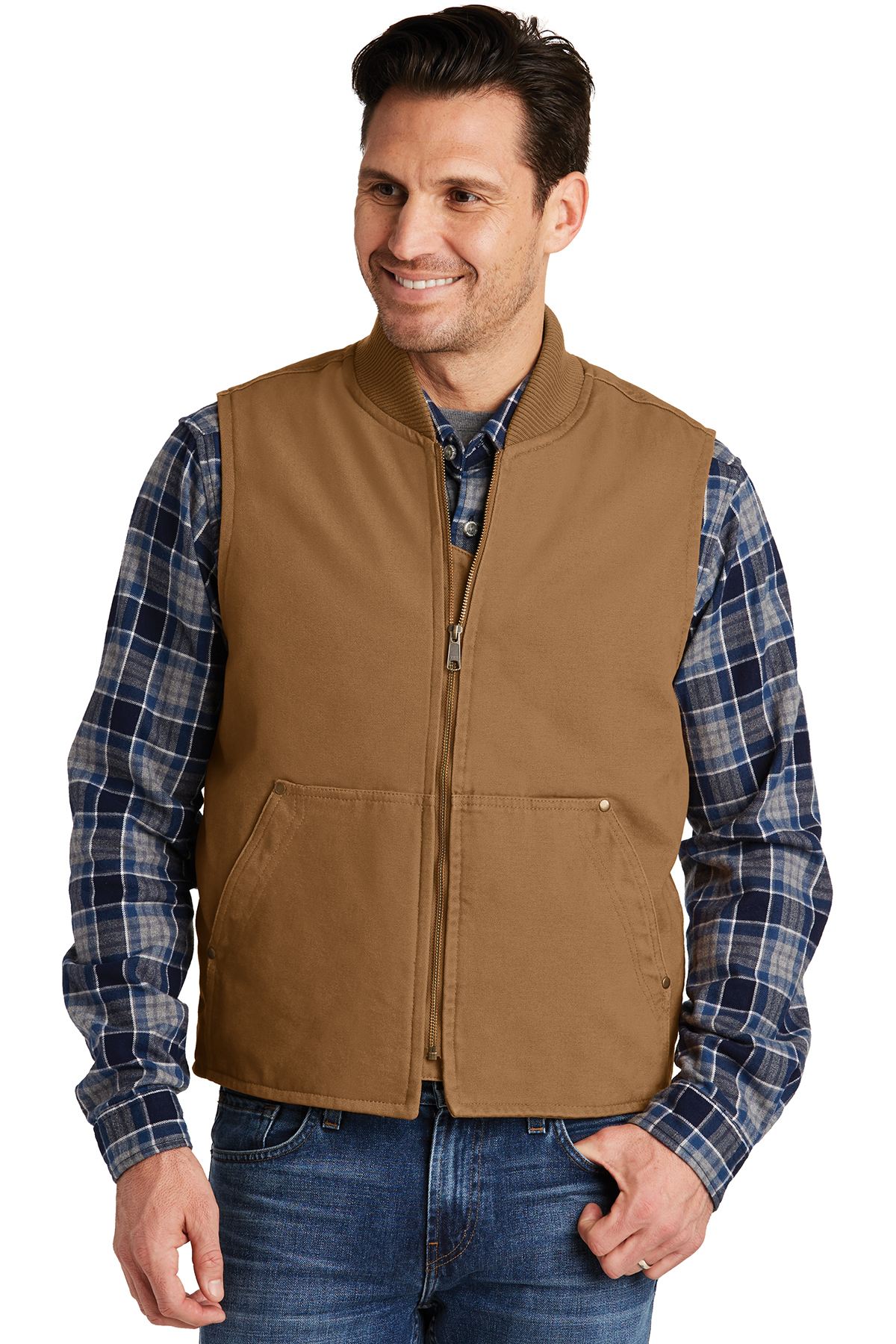 CornerStone Washed Duck Cloth Vest | Product | SanMar