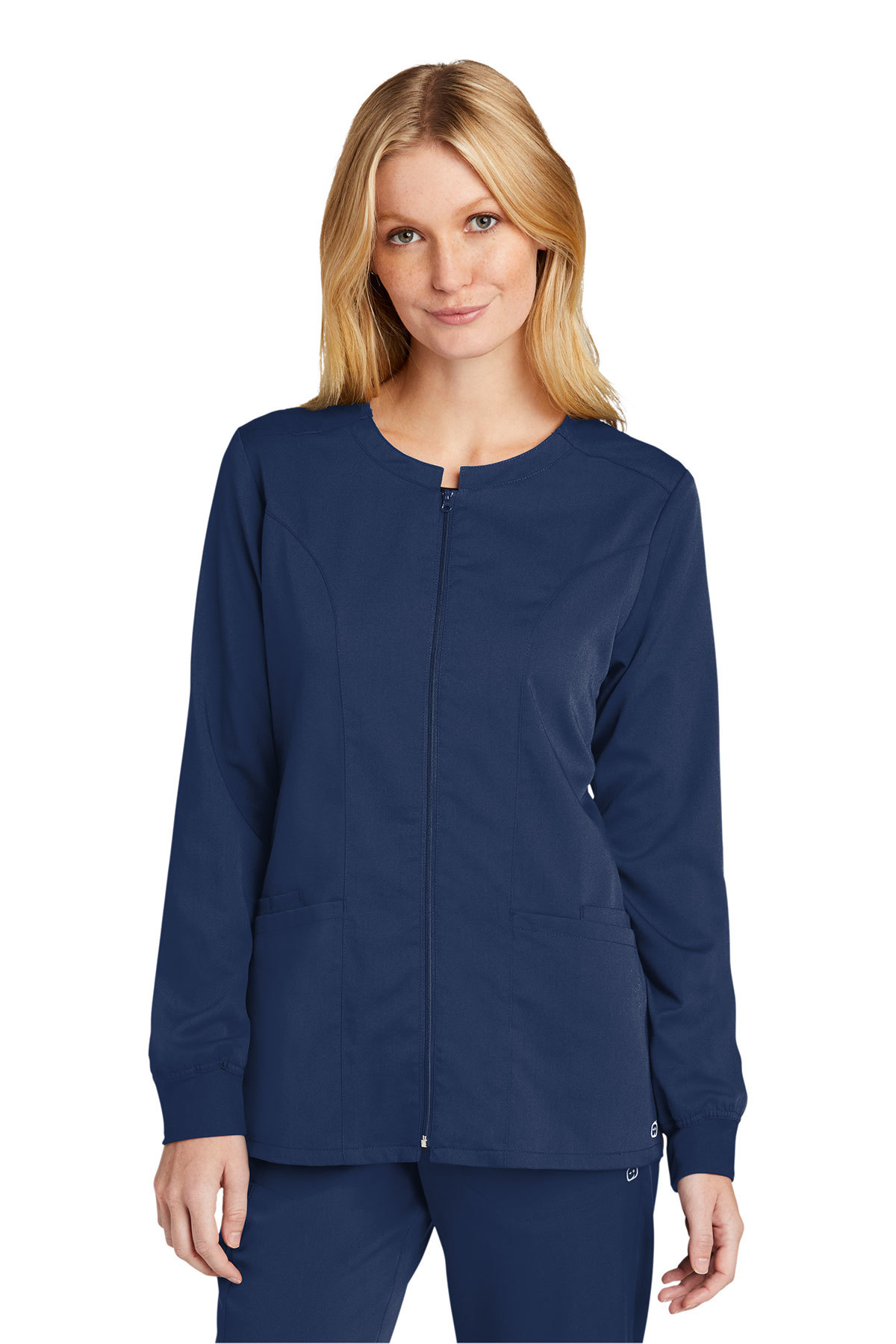 Womens Fleece Full Zip Jacket – Wink Scrubs