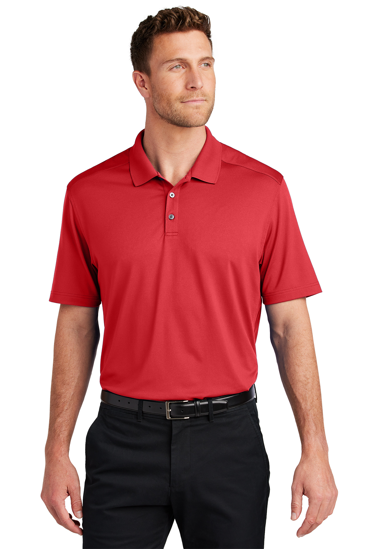 Port Authority City Stretch Flat Knit Polo | Product | Port Authority
