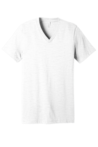 BELLA+CANVAS Unisex Textured Jersey V-Neck Tee | Product | SanMar