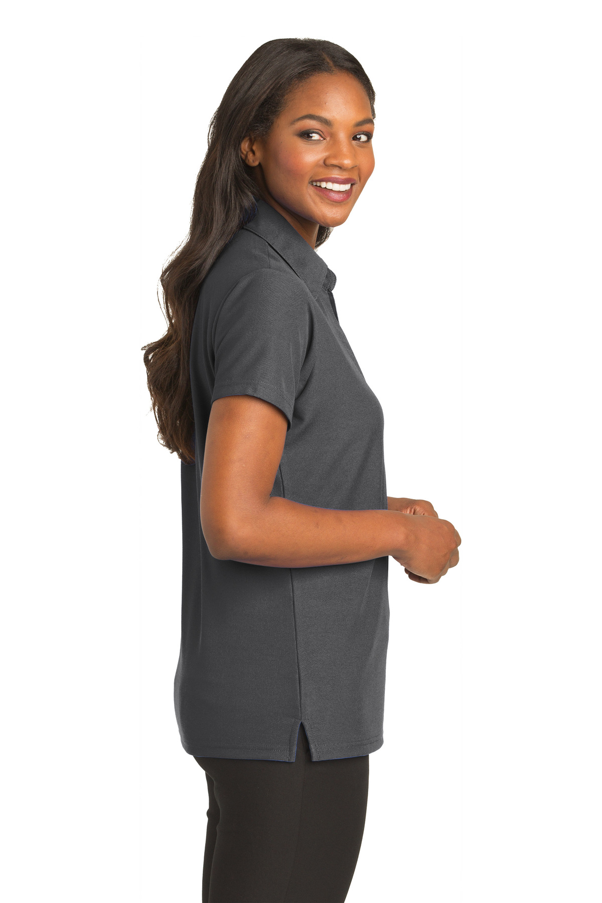 Port Authority Ladies Vertical Pique Polo | Product | Port Authority
