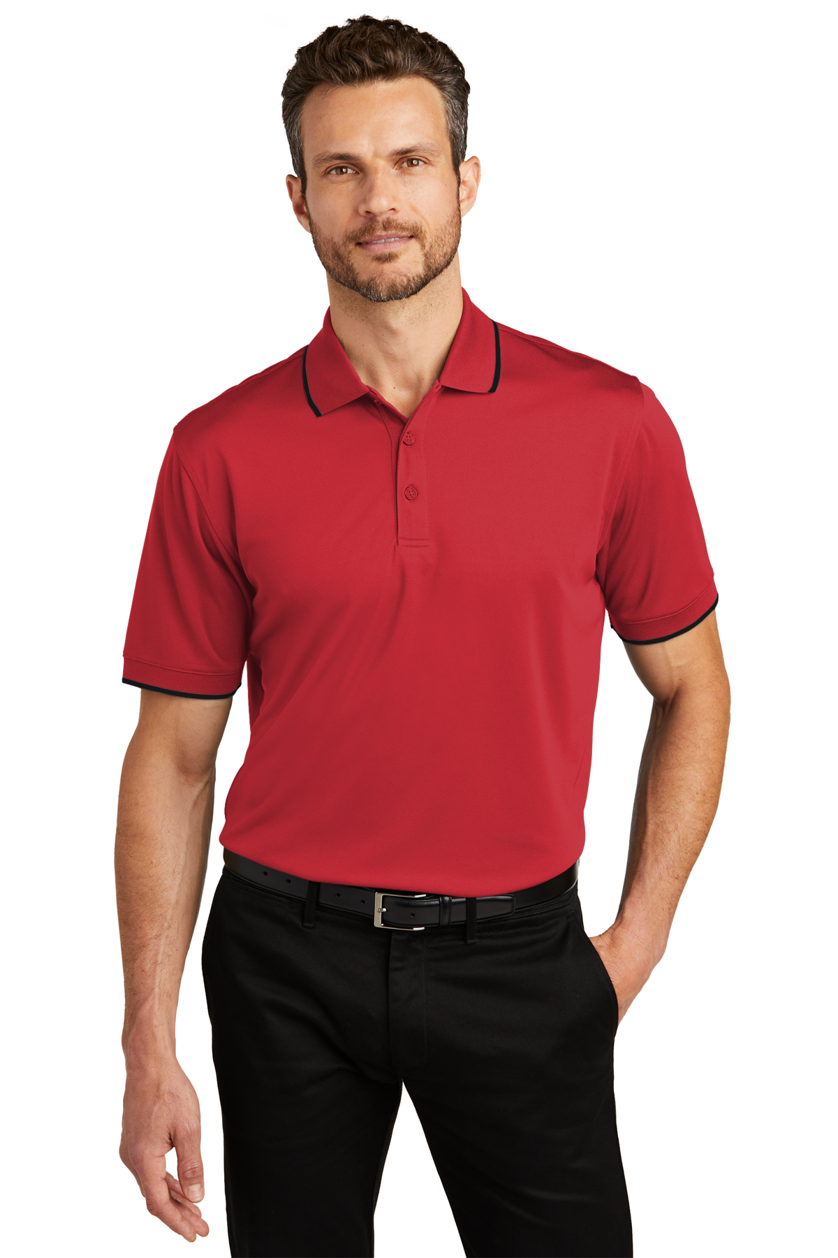 Port Authority ® Dry Zone ® UV Micro-Mesh Tipped Polo | Product | Port ...